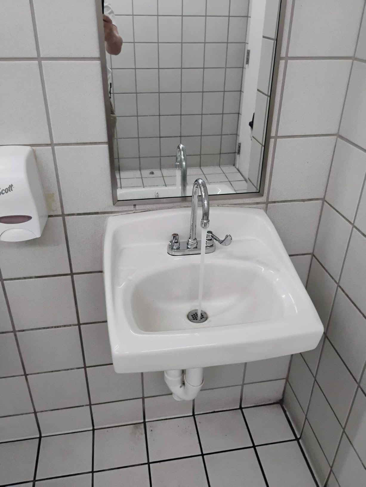 Olympia Two Handle Utility Laundry Faucet, Chrome Finish, B-8190 customer photo 1
