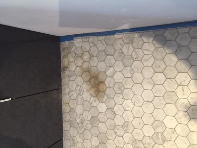 Stone Center Online Carrara White Marble 3 inch Hexagon Mosaic Tile Honed Kitchen Bath Wall Floor Backsplash Shower (1 Sheet) customer photo 2