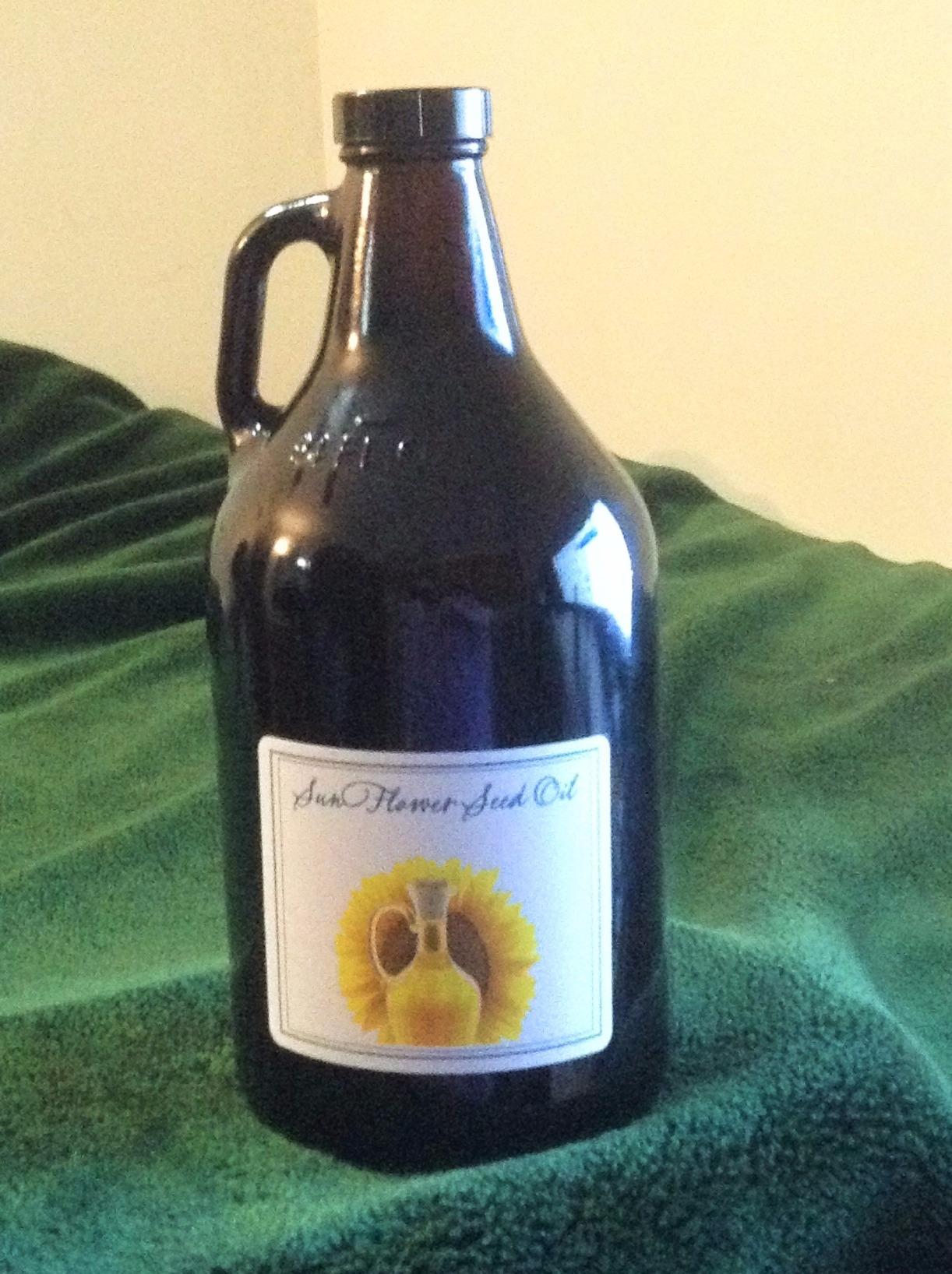 Home Brew Ohio 1/2 Gallon Amber Growler With 38 mm Polyseal Lid customer photo 1