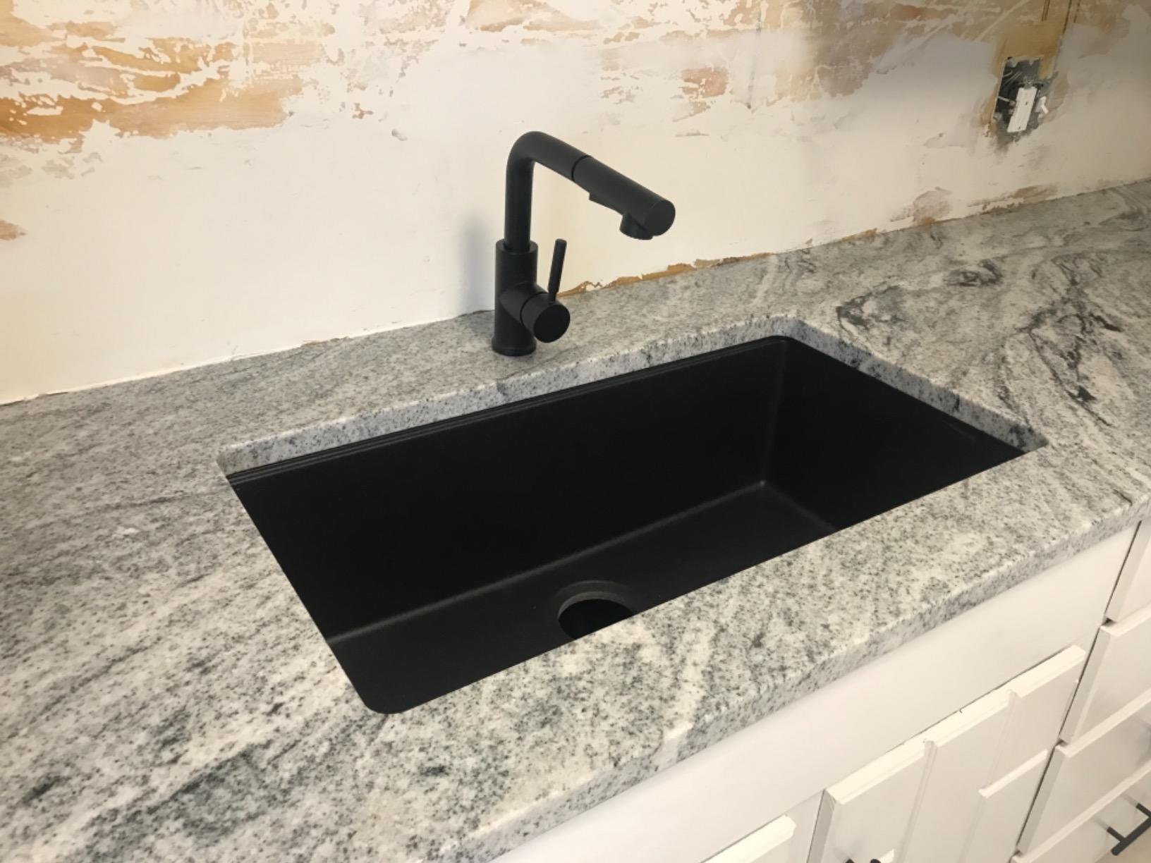 KRAUS Black Onyx 31 in Undermount Granite Kitchen Sink KGU-413B customer photo 2