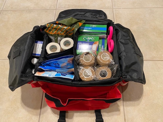 Primacare KB-RO74-R First Responder Trauma Bag, 17