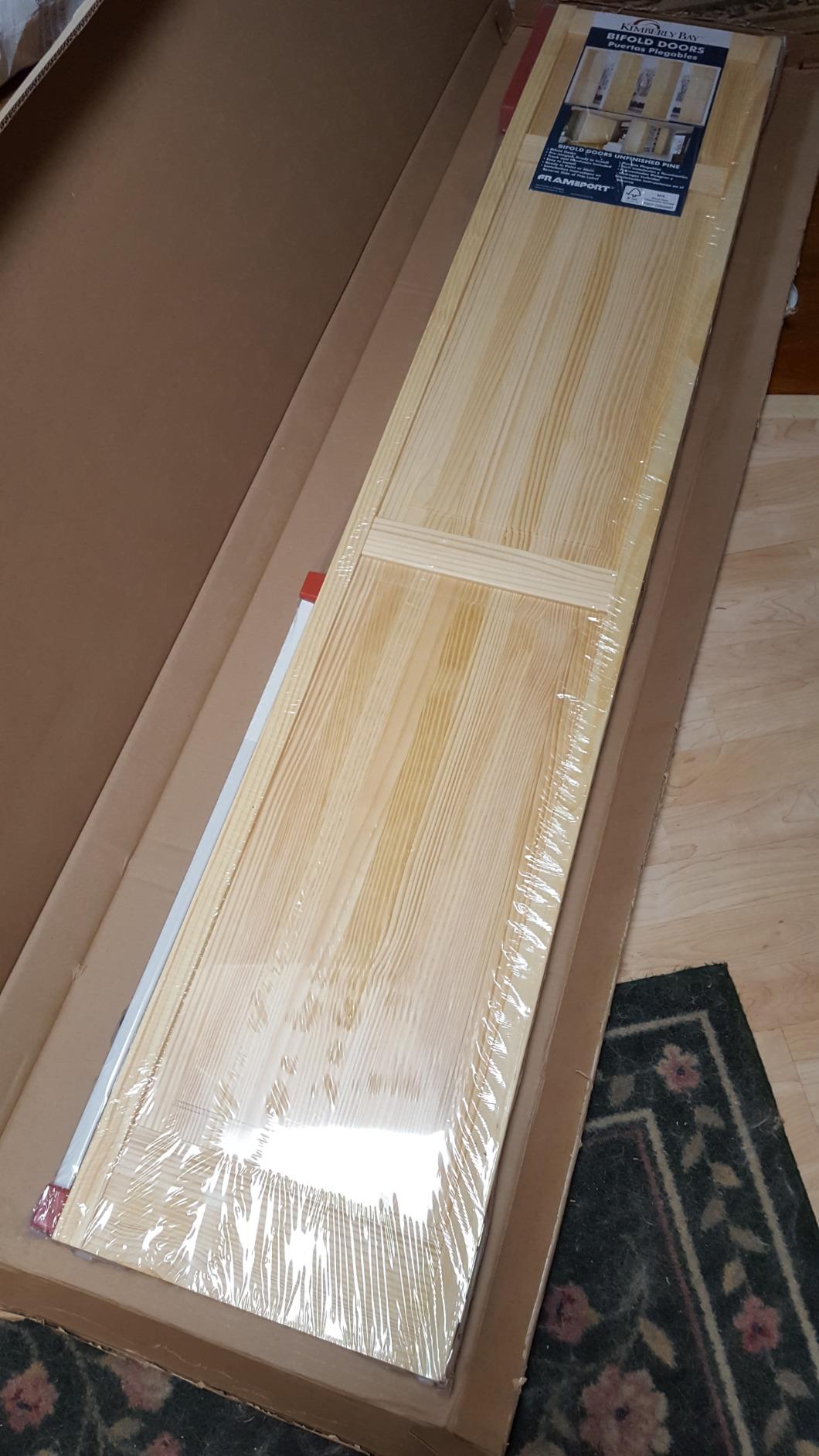 Kimberly Bay Closet Door, Bi-fold, 6-Panel Style Solid Wood (80x24) customer photo 1