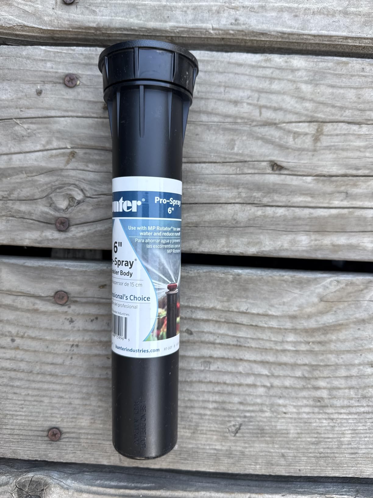 Hunter Pro Spray 6 in. Pop Up Lawn Sprinkler Head Body, No Nozzle customer photo 1