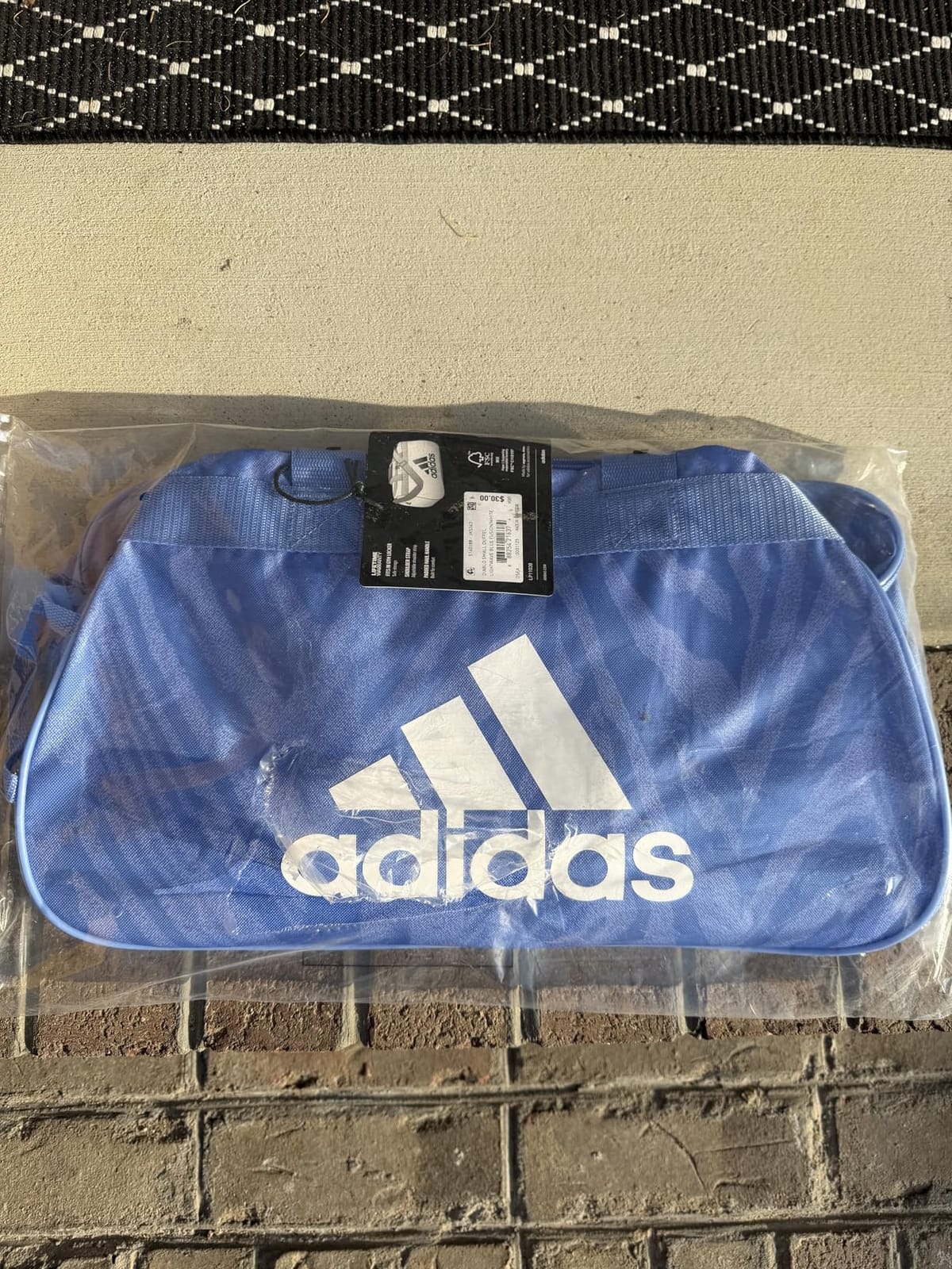 adidas Power Gym Bag – Lightweight Small Duffel, Intense Pink/Black/Diablo, OSFA customer photo 1