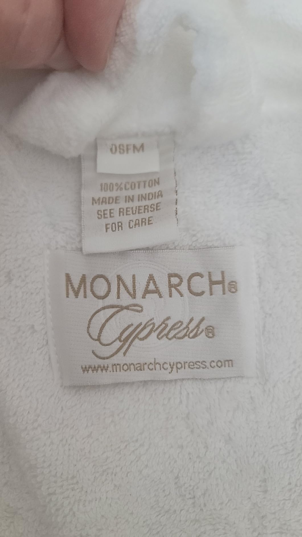 Marriott Terry Velour Bathrobe - Luxury 100% Cotton Hotel Spa Robe - Plush, Absorbent, Machine Washable - Shawl Collar, One Size customer photo 2