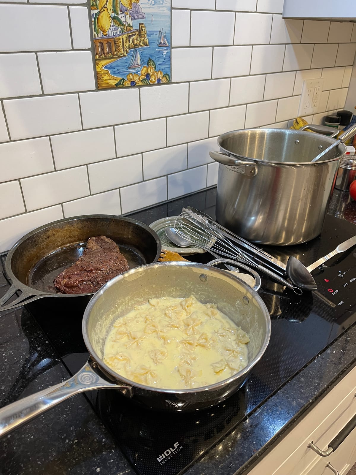 Le Creuset Tri-Ply Stainless Steel 3.5 Quart Saucier Pan customer photo 1