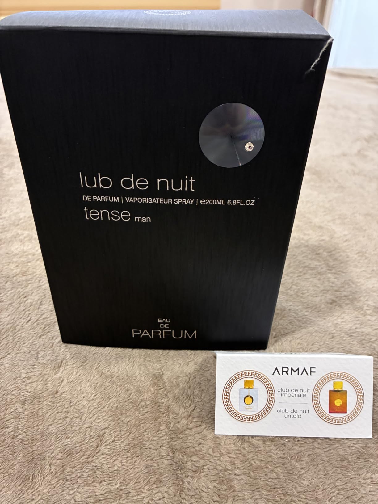 ARMAF club de nuit intense Man EDT Men New in Box, Black , 3.6 Fl Oz customer photo 1