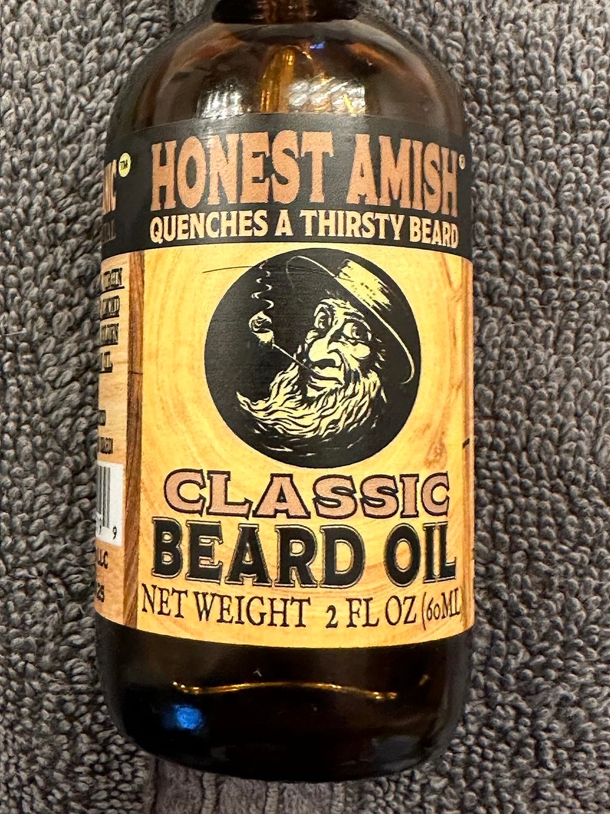 Honest Amish Beard Oil for Men, 7+ Natural Oils, Mineral Oil Free, 2 Oz customer photo 2