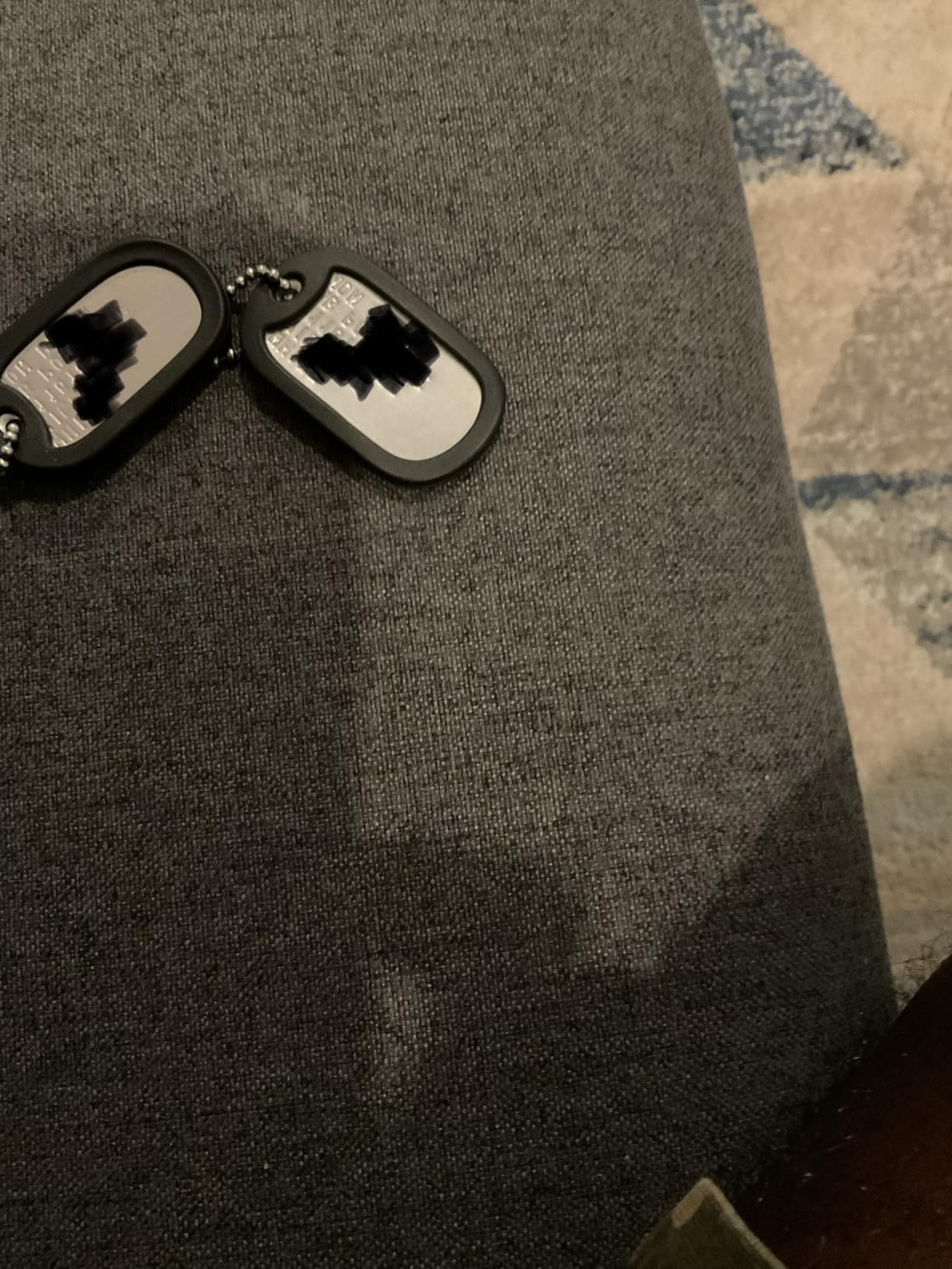 GoTags Personalized Military Dog Tags, Custom US ID Milspec Necklace Set customer photo 1