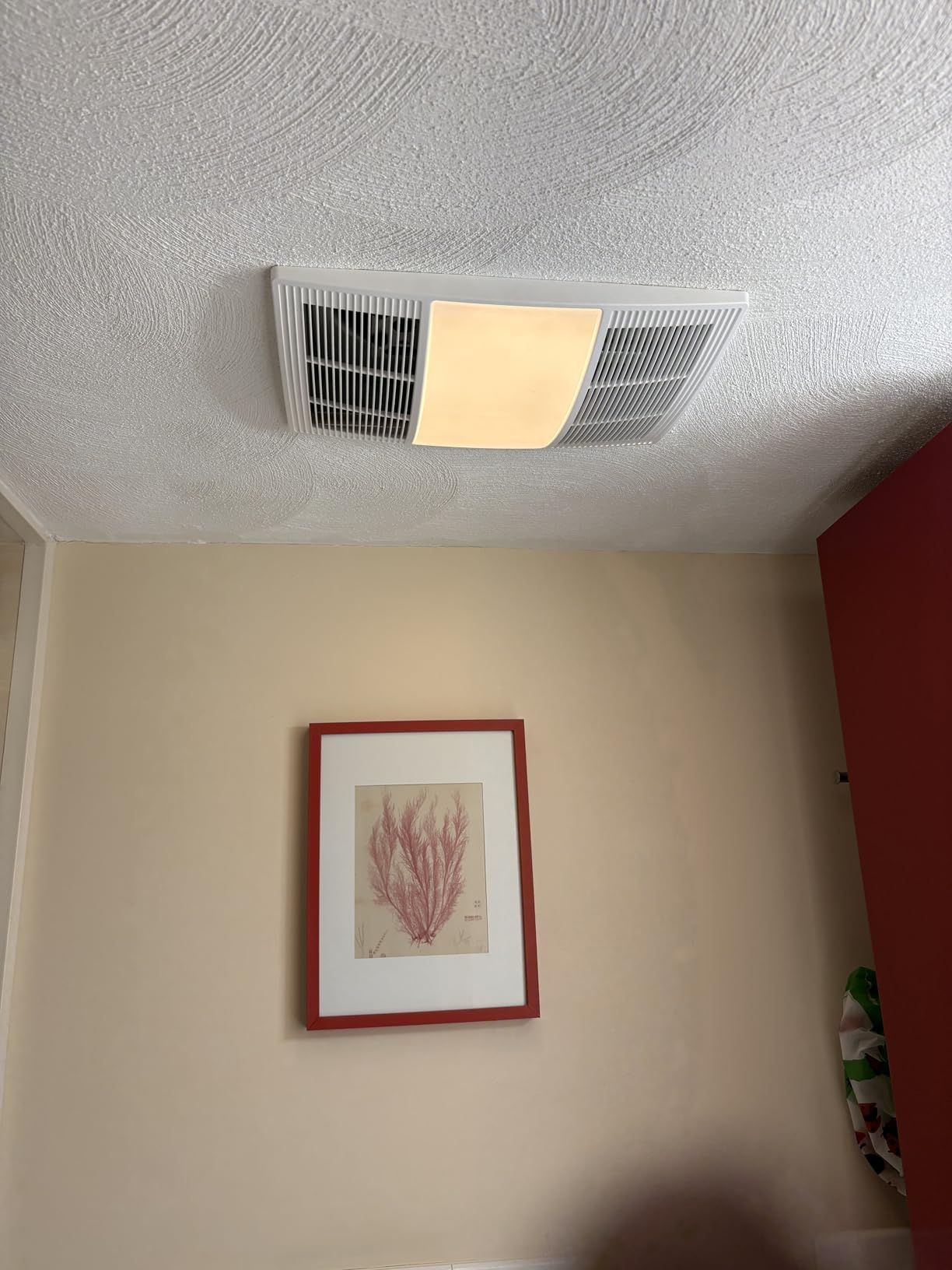 Broan-NuTone BHFLED110 PowerHeat Bathroom Exhaust Fan, Heater, and LED Light Combination, 110 CFM customer photo 1