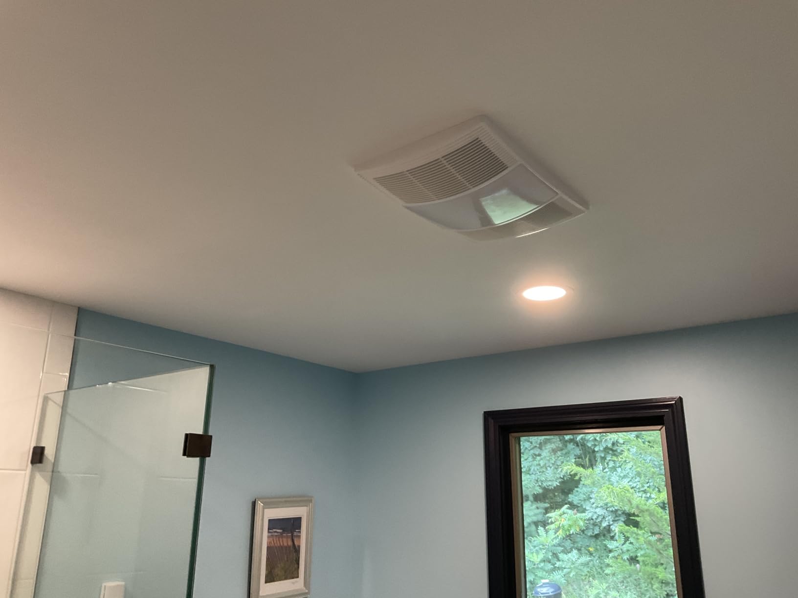 Broan-NuTone BHFLED110 PowerHeat Bathroom Exhaust Fan, Heater, and LED Light Combination, 110 CFM customer photo 2