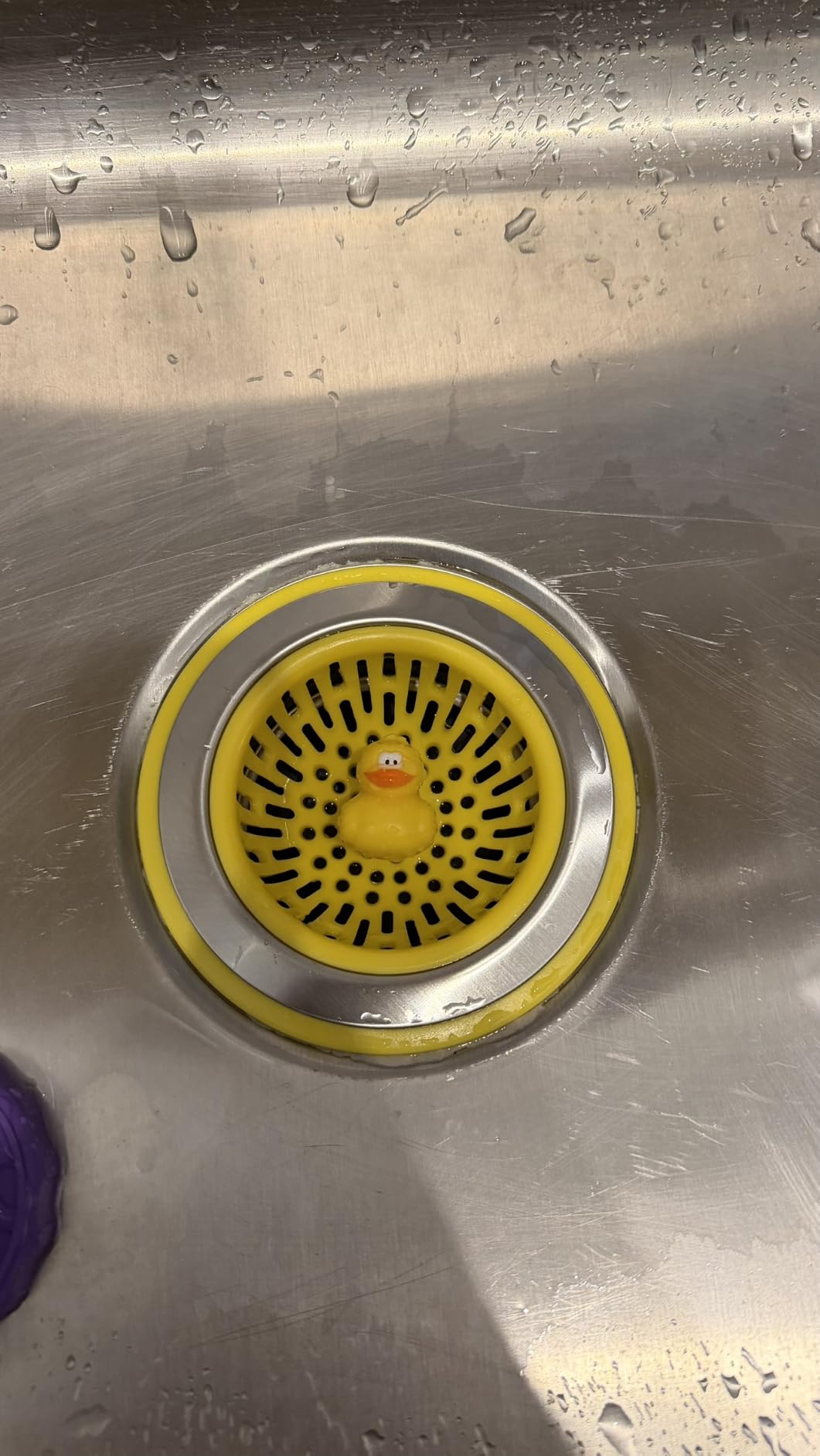 Joie Quack Kitchen Sink Strainer Basket Garbage Disposal Drain Cover, Duck customer photo 2