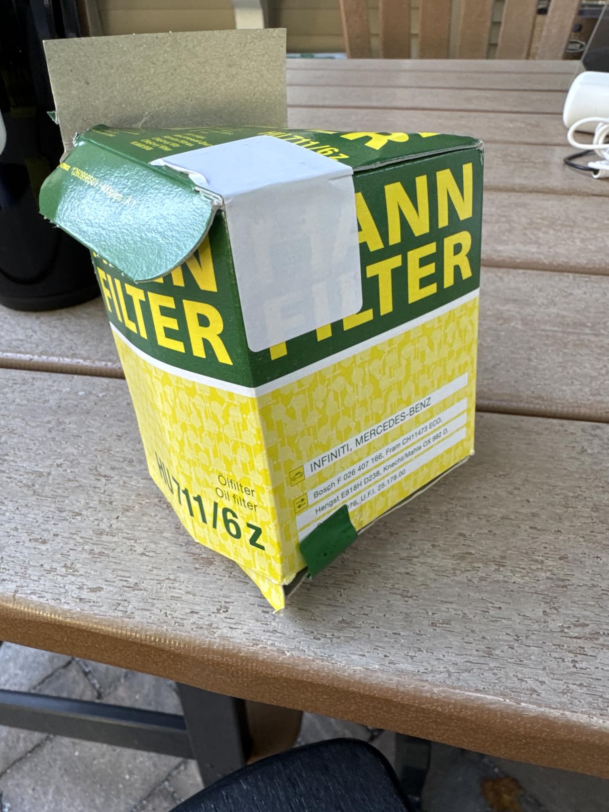 Mann HU 711/6z Engine Oil Filter customer photo 1