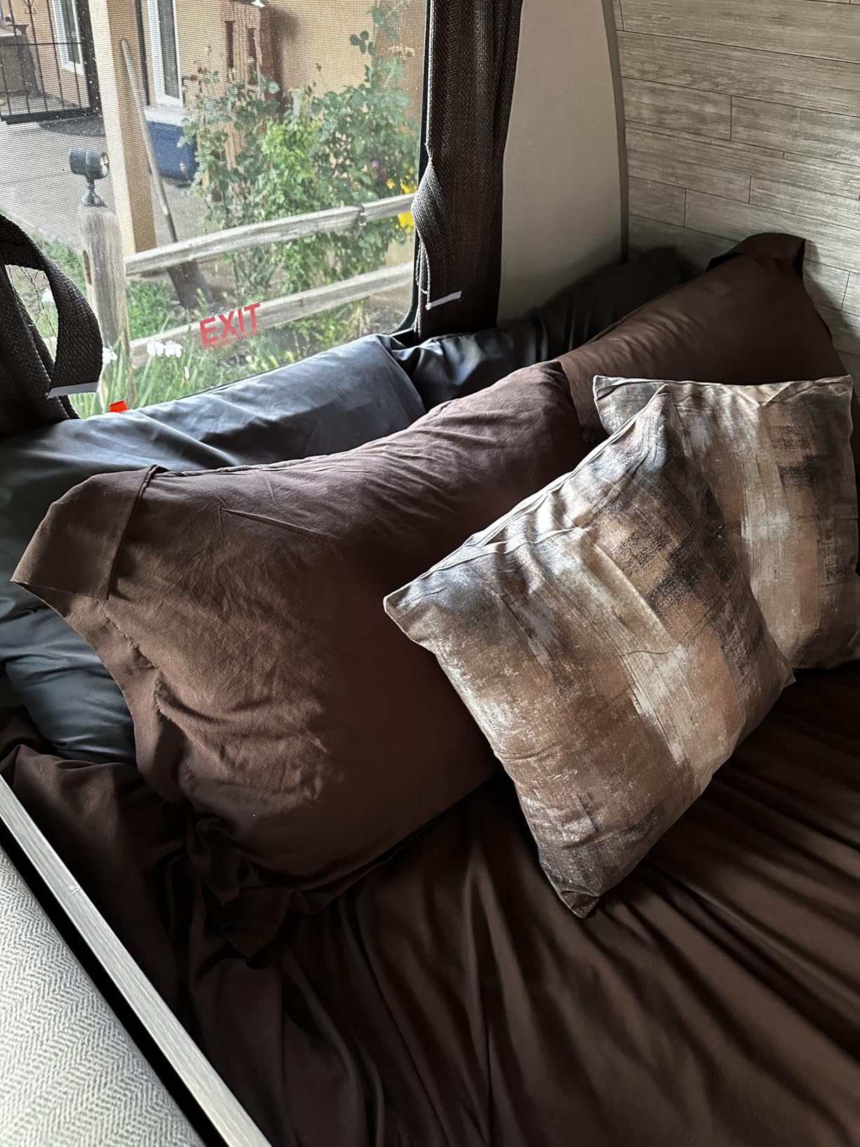 Duvet Cover Queen, 3 Piece Cotton Like Polyester With Zipper Closure, White customer photo 2