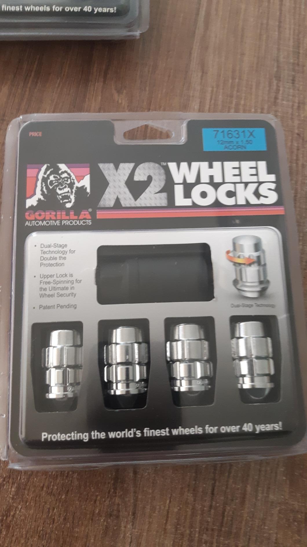 Gorilla Automotive (71631X) 12mm x 1.50 Thread Size Acorn Chrome X2 Wheel Lock, (Pack of 4) customer photo 2