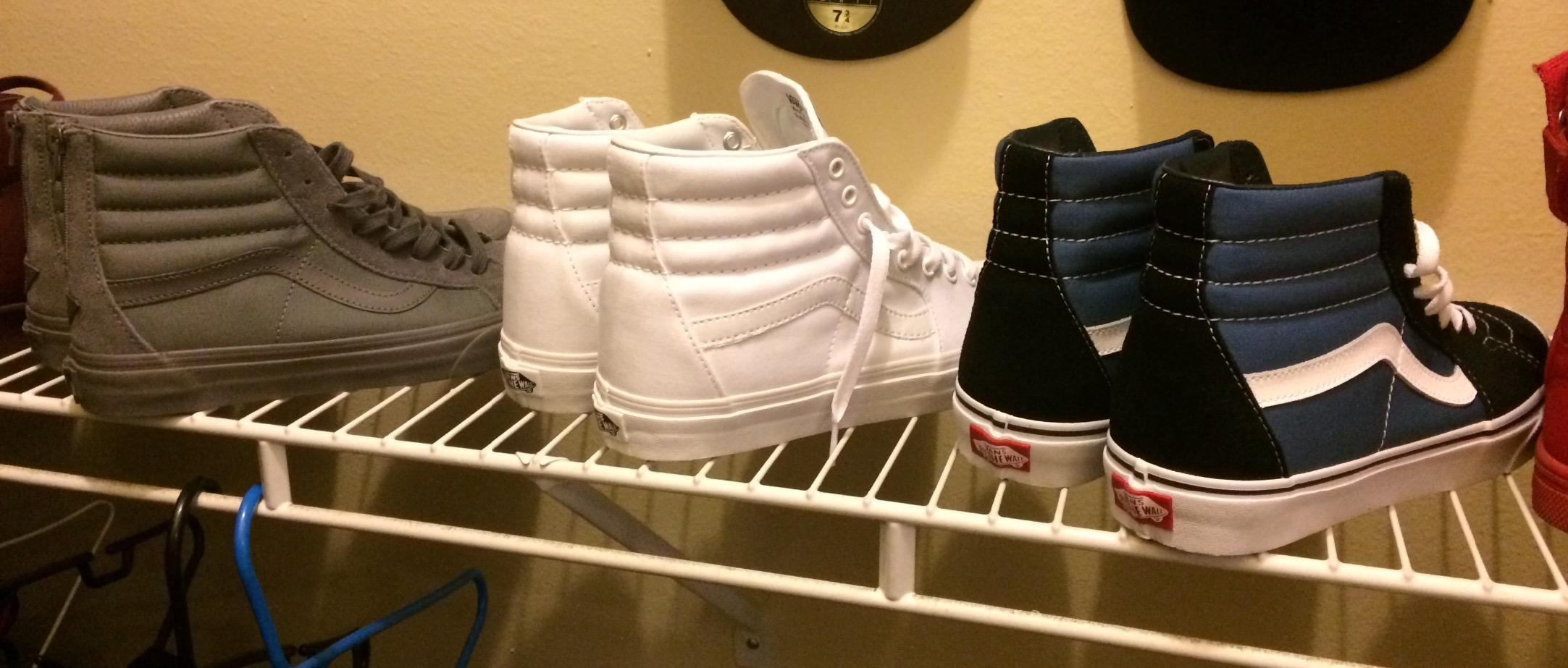 Vans Unisex UA Sk8 High Top Sneakers customer photo 2