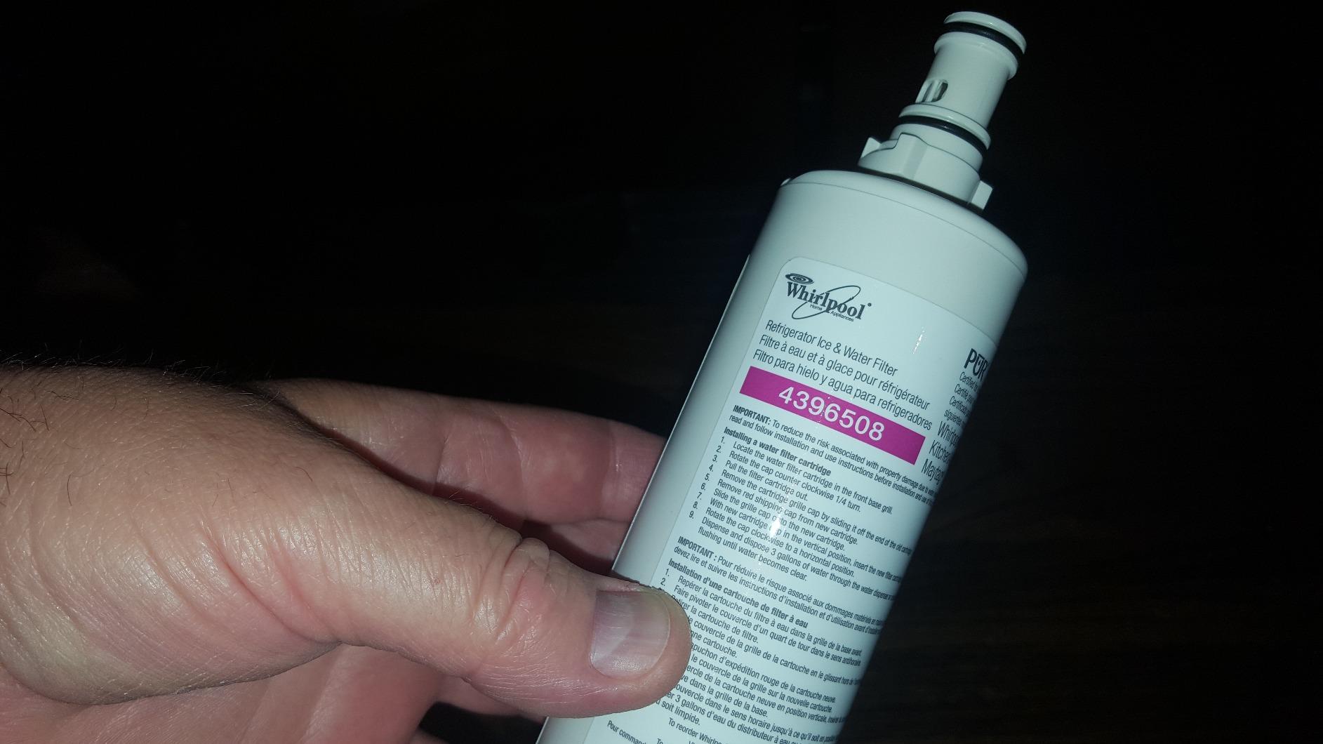 everydrop by Whirlpool Ice & Water Refrigerator Filter 5, Pink, EDR5RXD1 | NSF 42, 53 & 401 Certified customer photo 1