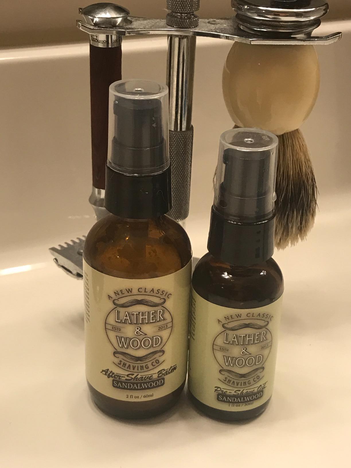 Best Pre-Shave Oil, Sandalwood, Premium Shaving Oil for Effortless Smooth Irritation-free Shave. 2 Oz … customer photo 1