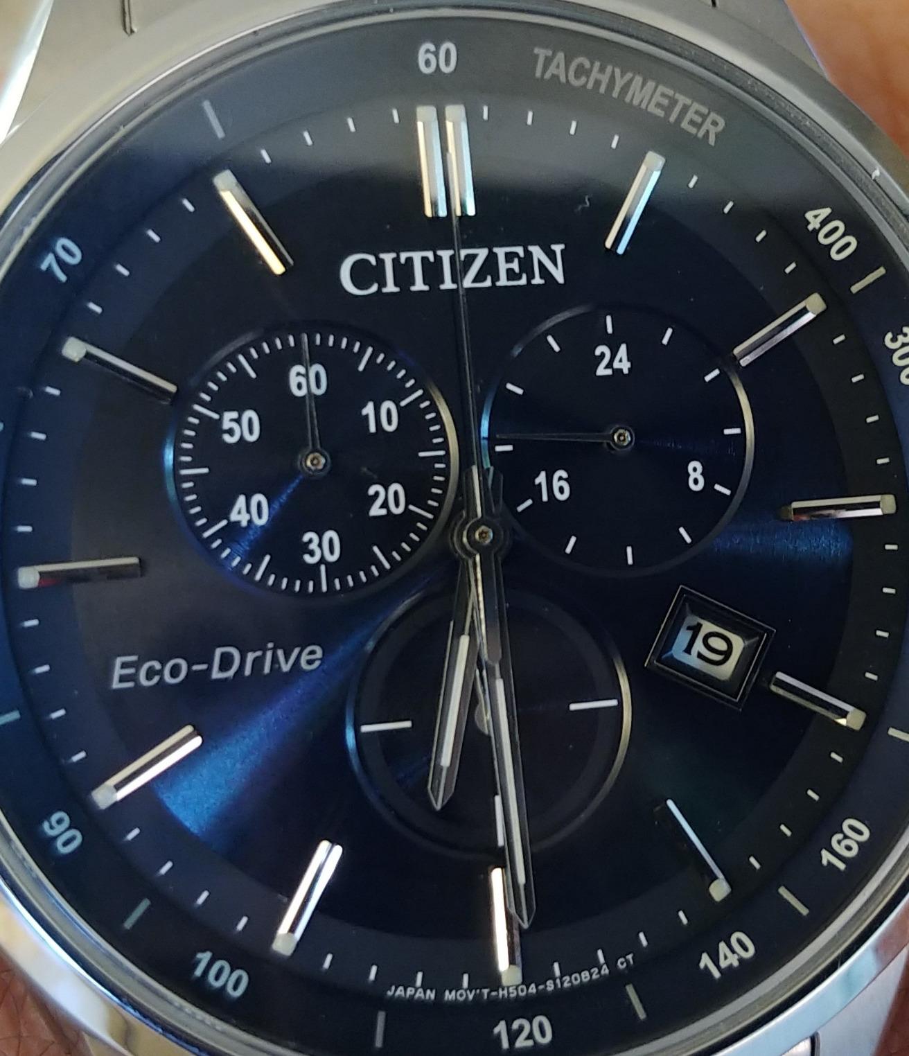 Citizen Men's Classic Corso Eco-Drive Watch, Chronograph, 12/24 Hour Time, Date, Sapphire Crystal customer photo 2