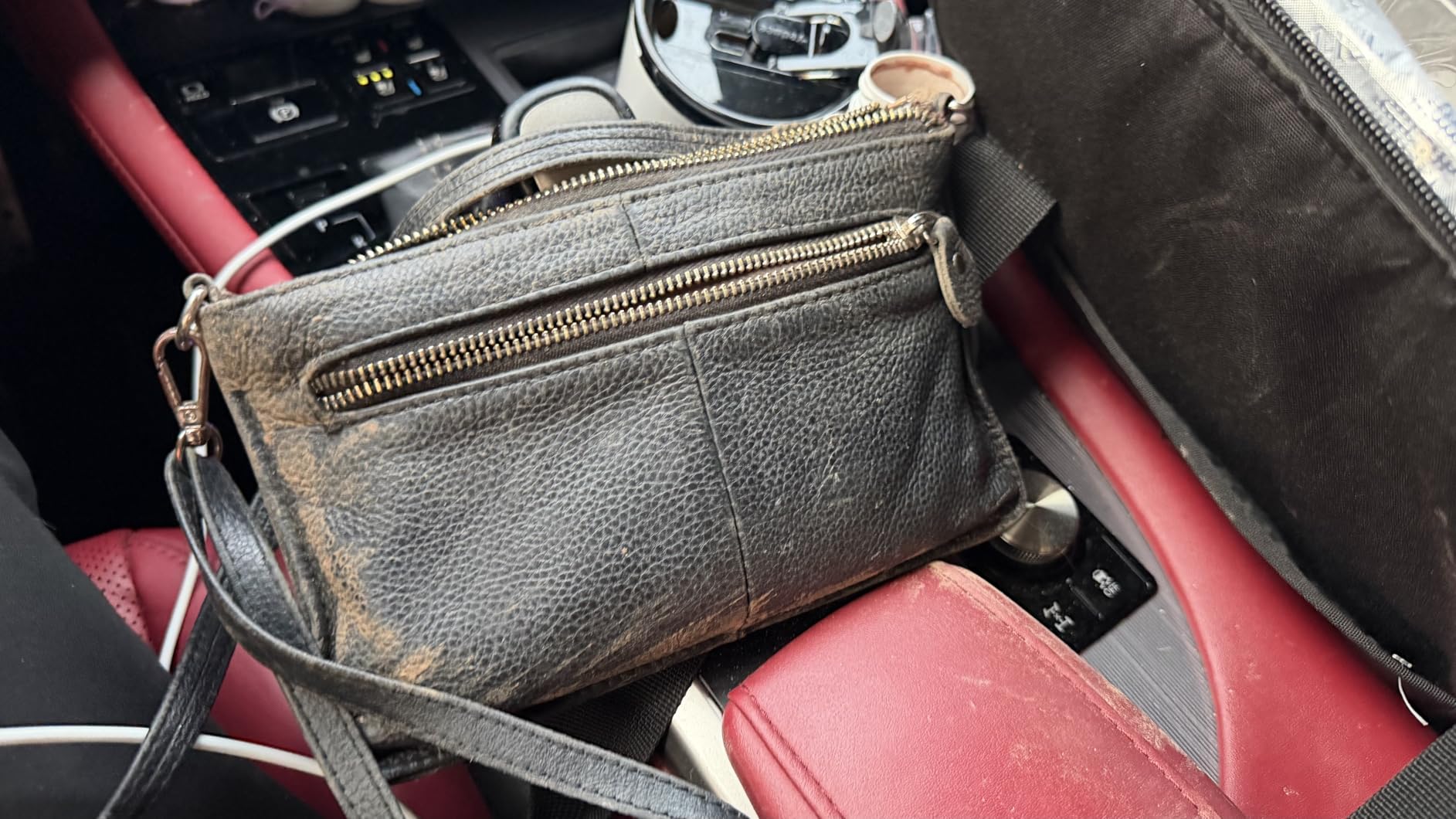 befen Genuine Leather Small Crossbody Bags for Women Wristlet Wallet Purses customer photo 1