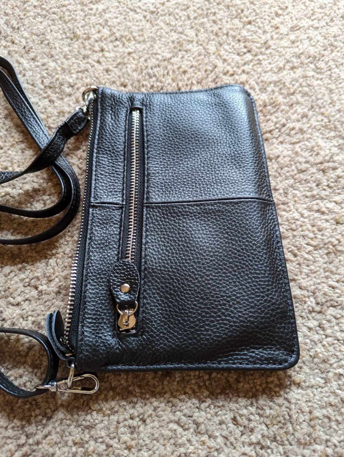 befen Genuine Leather Small Crossbody Bags for Women Wristlet Wallet Purses customer photo 2