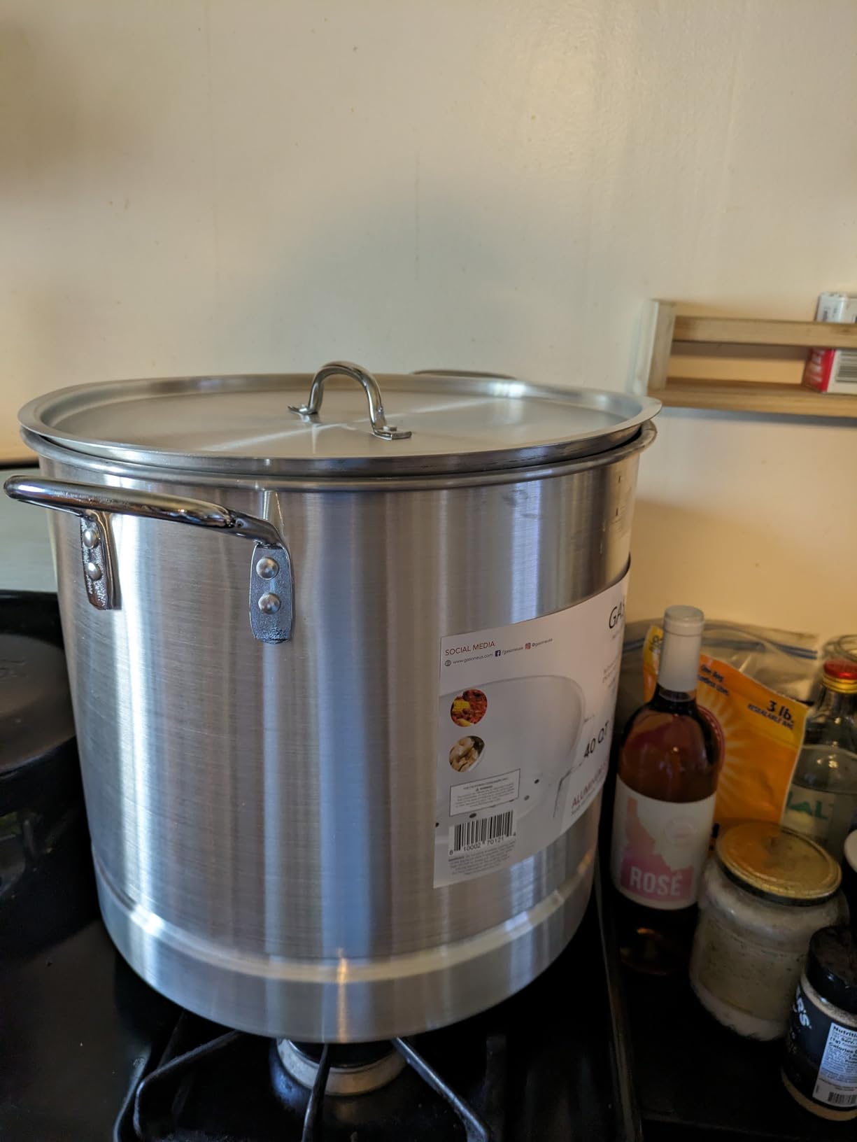 40 Qt Tamale Steamer Vaporera Stock Pot Premium Aluminum Tamalera 10 Gallons customer photo 1