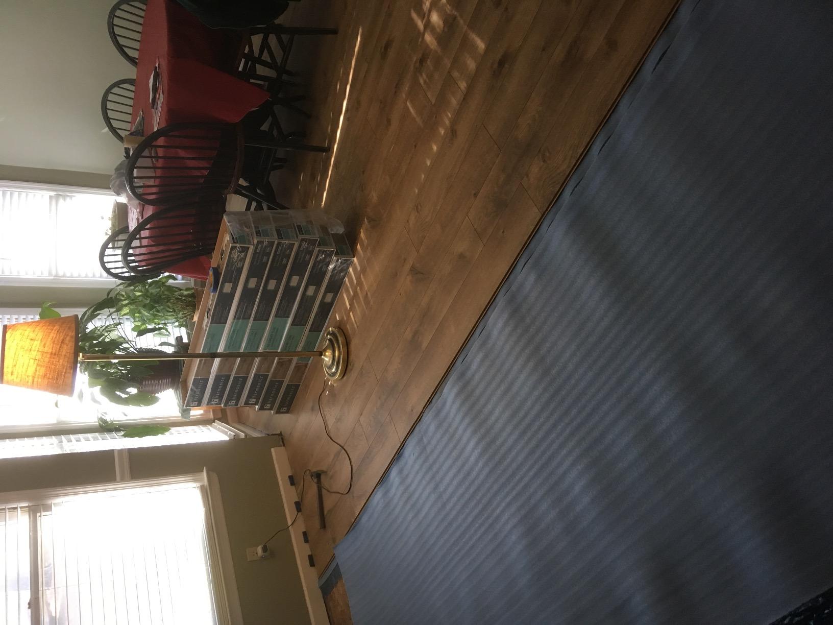 BlueStep Underlayment with Moisture Barrier for Laminate and Wood Floors, (200 sq.ft Roll) customer photo 1