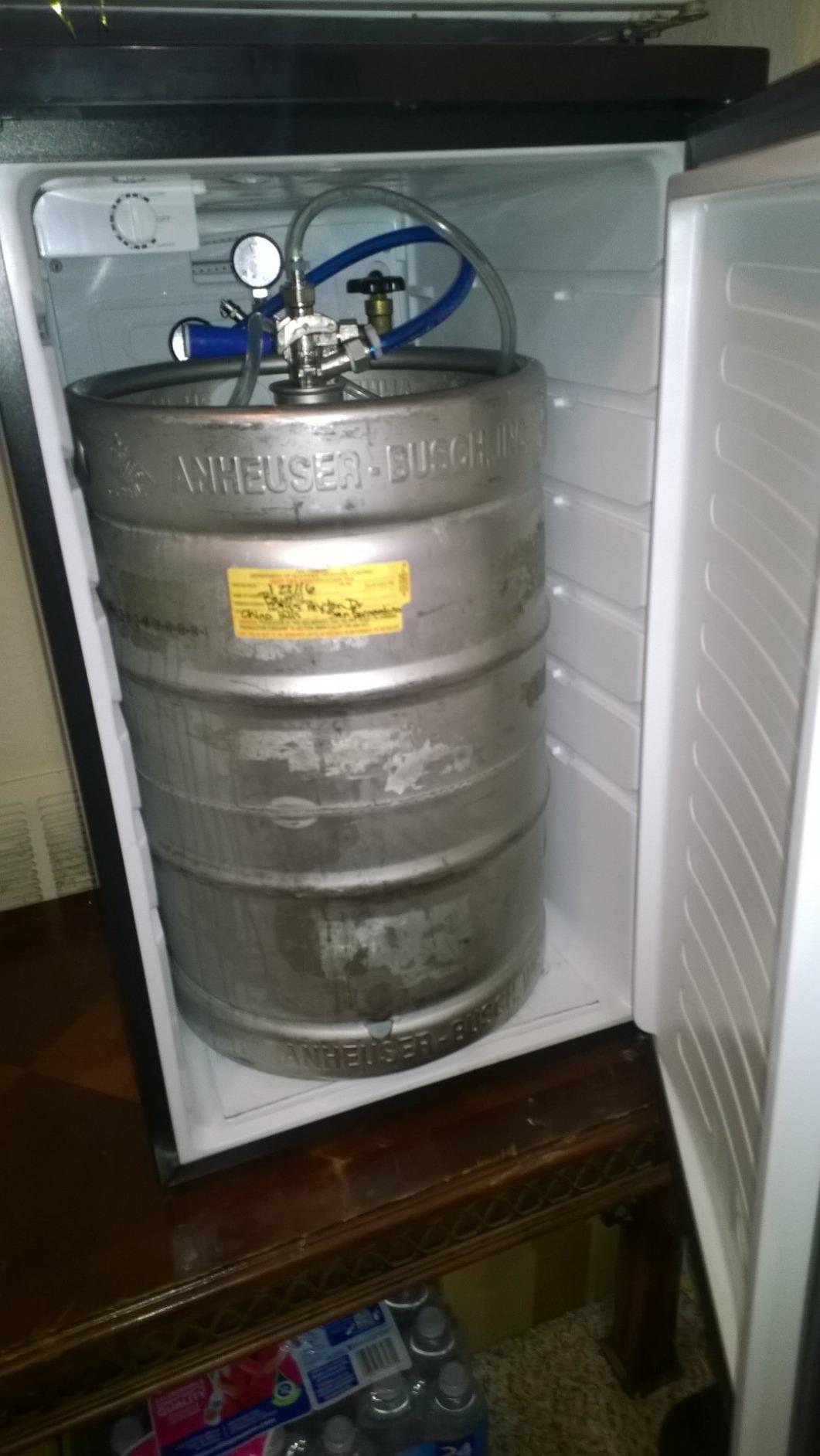 EdgeStar BR2001SS Ultra Low Temp Stainless Steel Refrigerator for Kegerator Conversion | Freestanding Only, Stores one standard ½ barrel, pony or two 1/6th or Cornelius corny kegs Ultra Low Temp, Stainless Steel customer photo 1