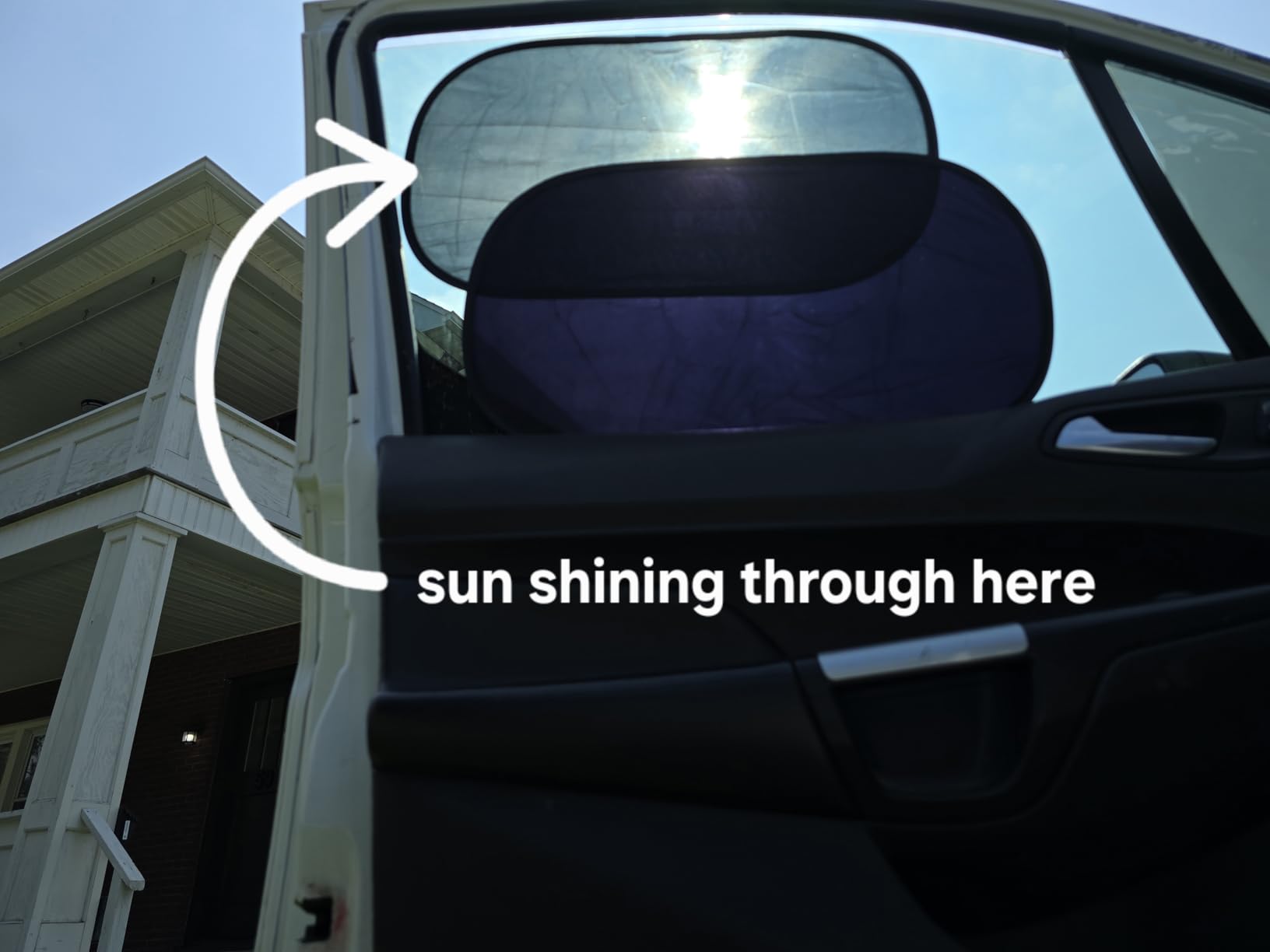 Car Window Shades - Certified 99.79% UVA & 99.95% UVB Sun Protection customer photo 1