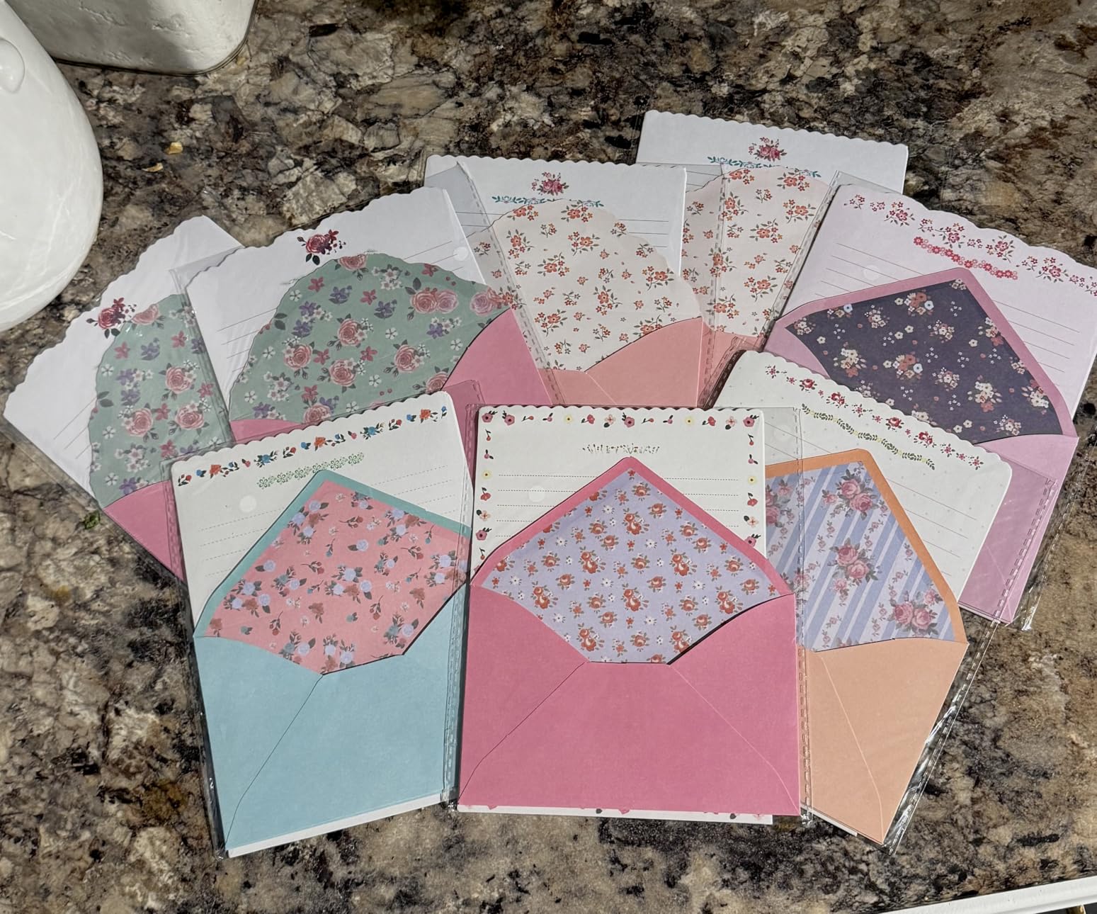 SCStyle 32 Cute Writing Paper with 16 Envelope -(Letter Paper 7.1x5.2 inch) customer photo 1