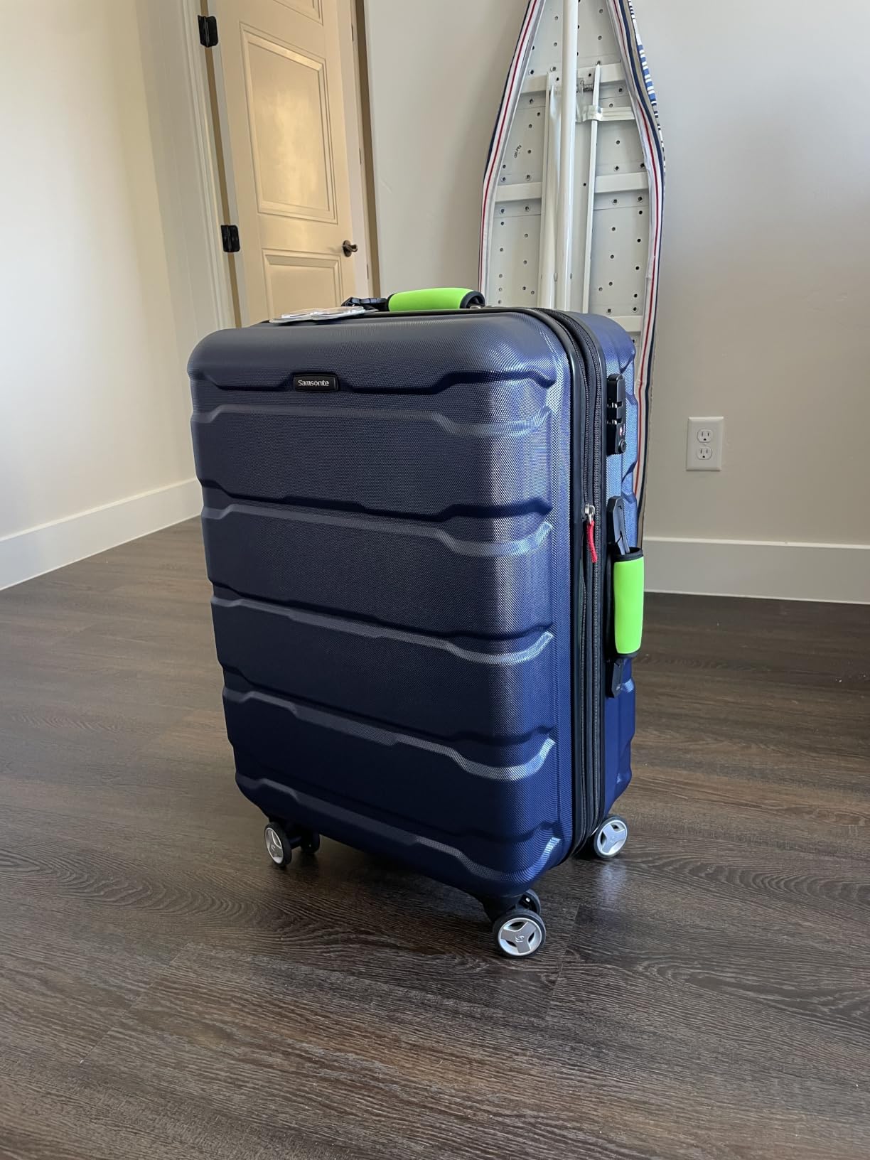 Samsonite Omni PC Hardside Expandable Luggage with Spinner Wheels, Teal, 3-Piece Set (20/24/28) customer photo 1