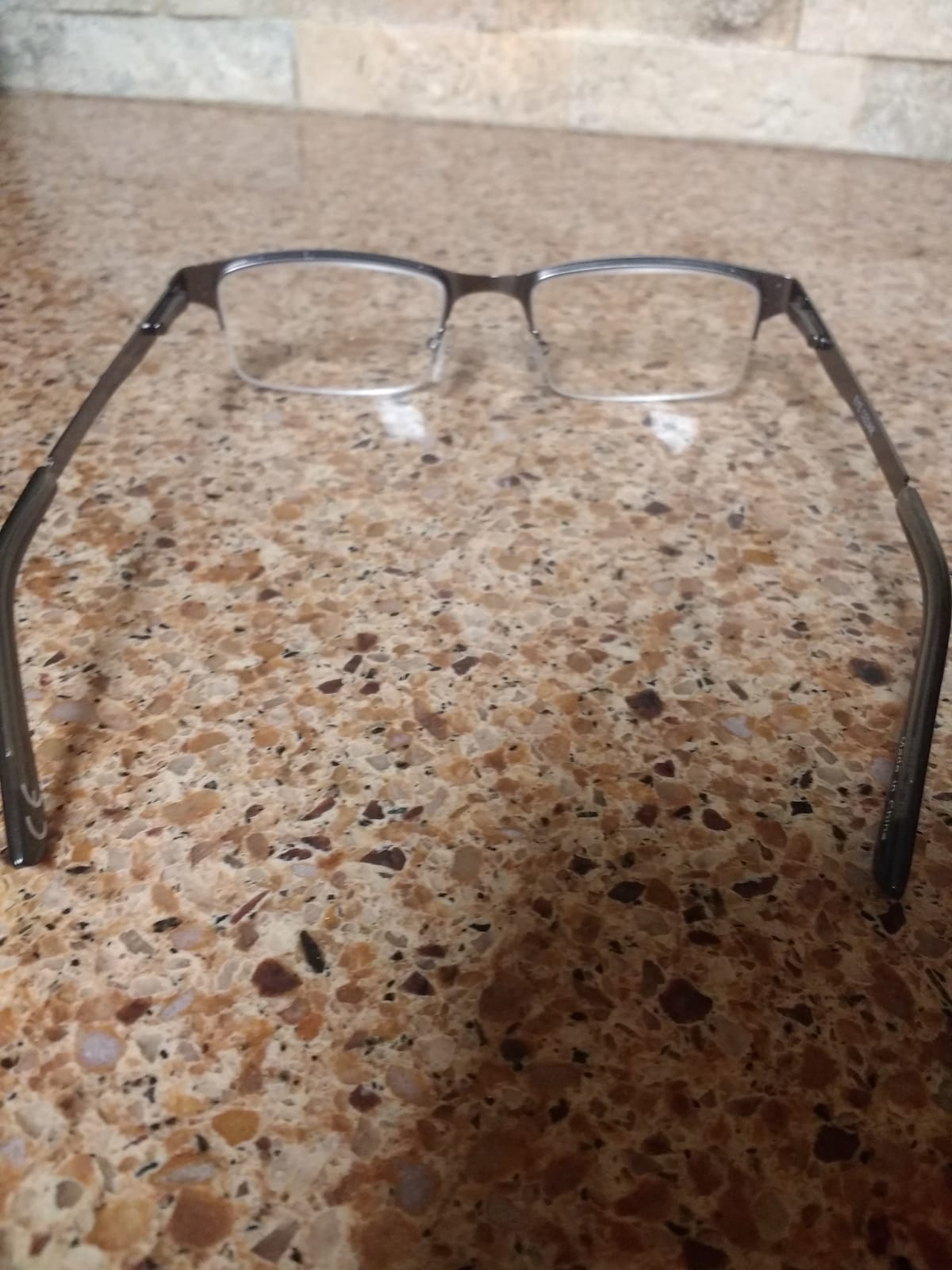 EYECEDAR 5 Pack Premium Blue Light Blocking Reading Glasses Men Metal Half Frame Spring Hinges Computer Readers for Men and Women 2.5 customer photo 1