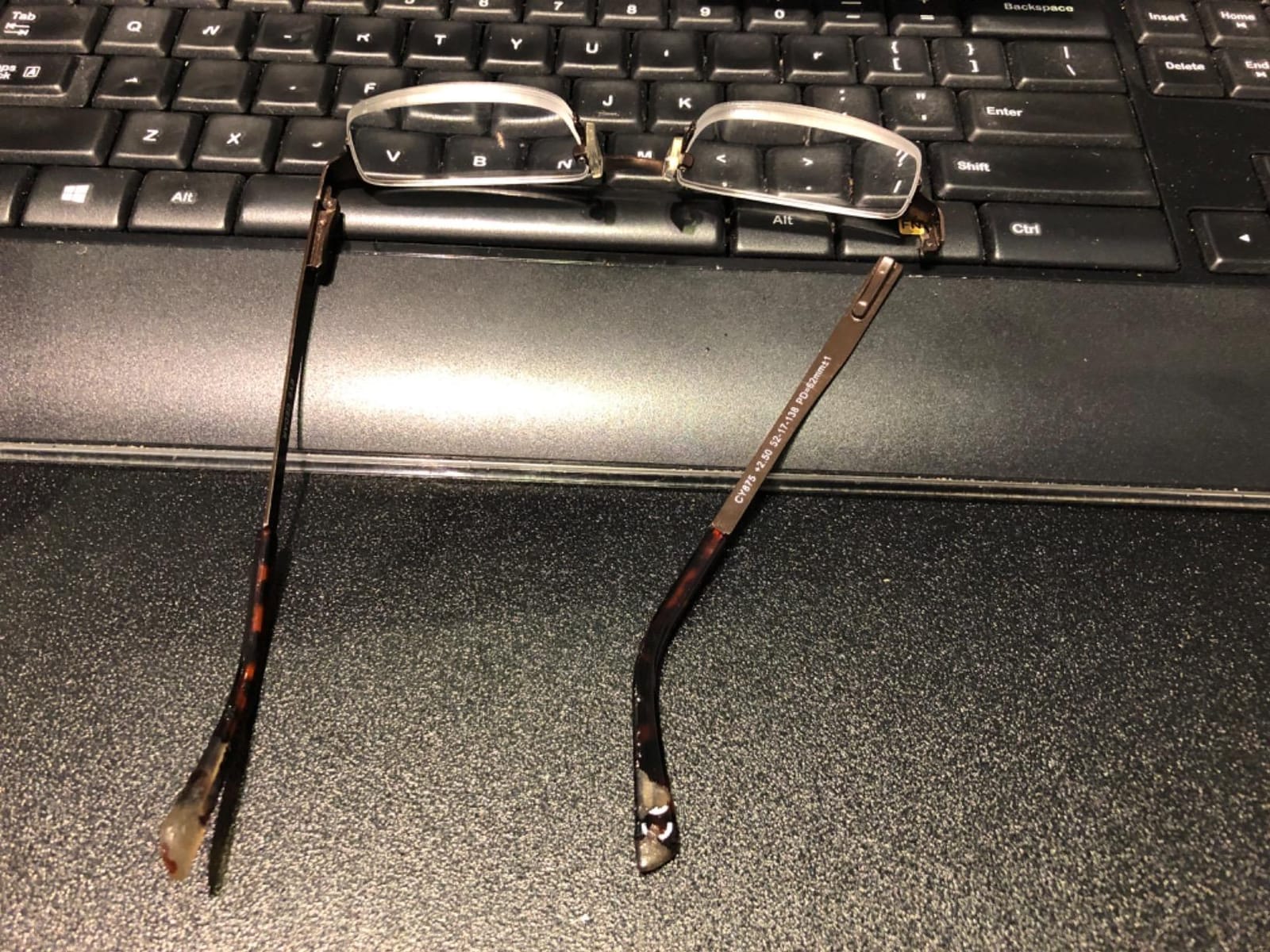 EYECEDAR 5 Pack Premium Blue Light Blocking Reading Glasses Men Metal Half Frame Spring Hinges Computer Readers for Men and Women 2.5 customer photo 2