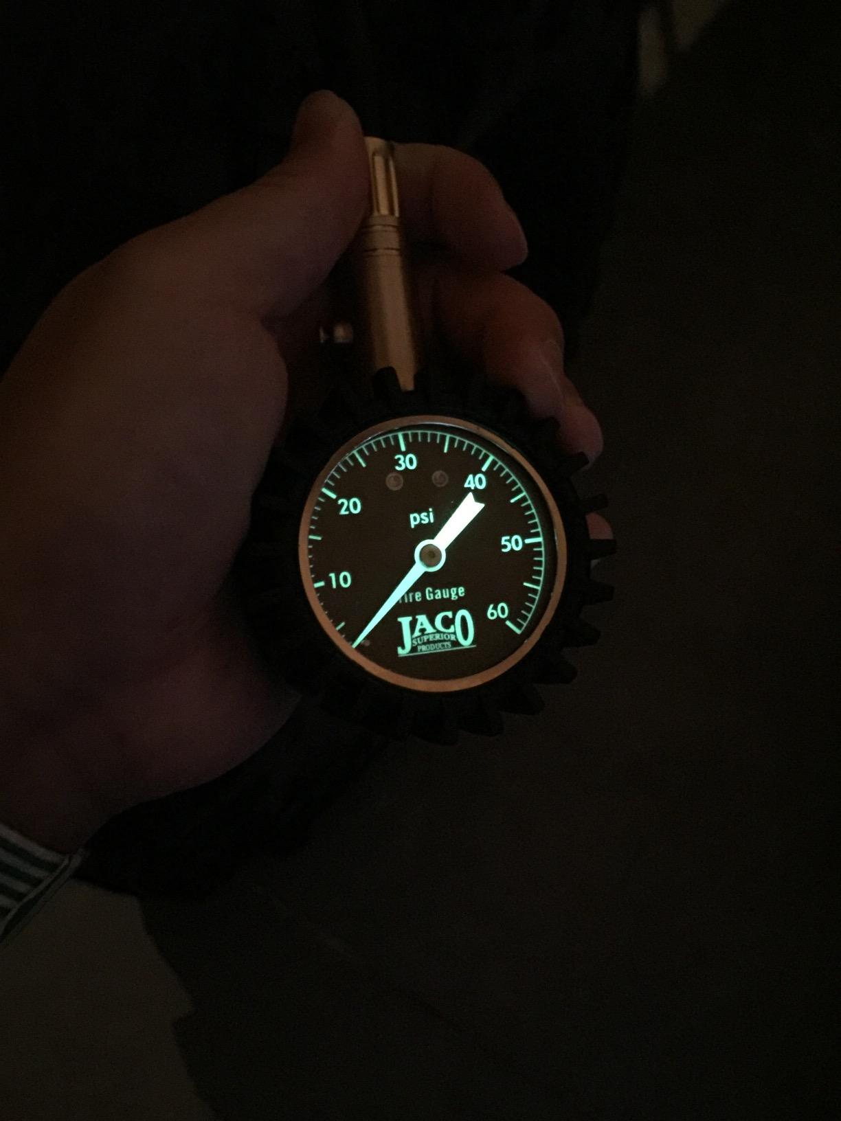 JACO ElitePro Tire Pressure Gauge - 60 PSI customer photo 2