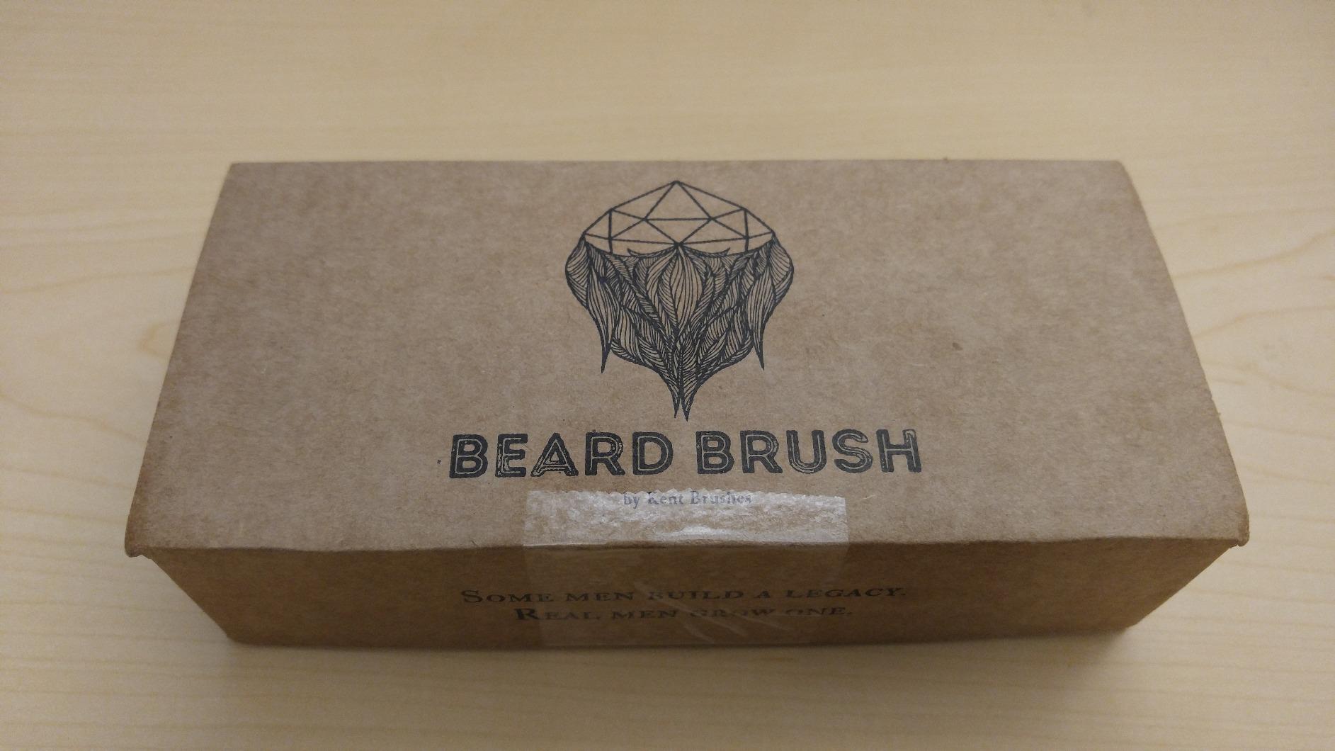Kent BRD2 Boar Bristle Beard Brush for Men - Specially Cut Natural White Boar Bristle for Flawless Shaping and Grooming, Ergonomic Pistol-Like Grip Wood Handle, Dry or Wet Beard, Distributes Oils customer photo 2