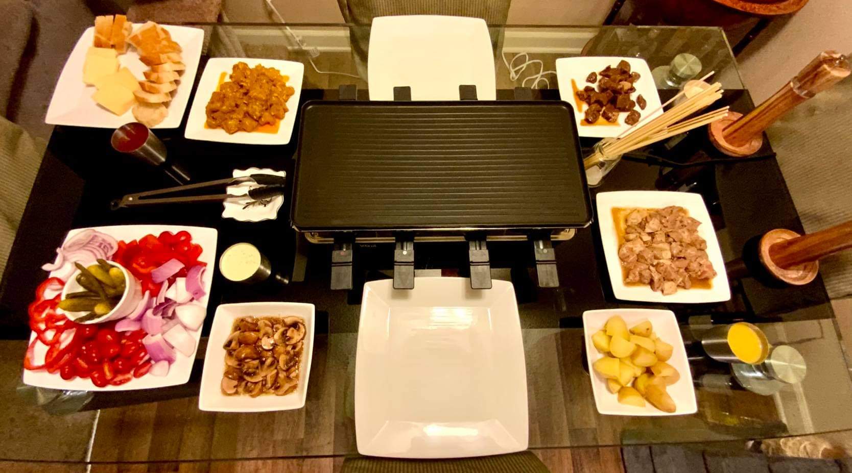 Artestia 1700W Raclette Electric Party Grill for 6–8 People customer photo 1