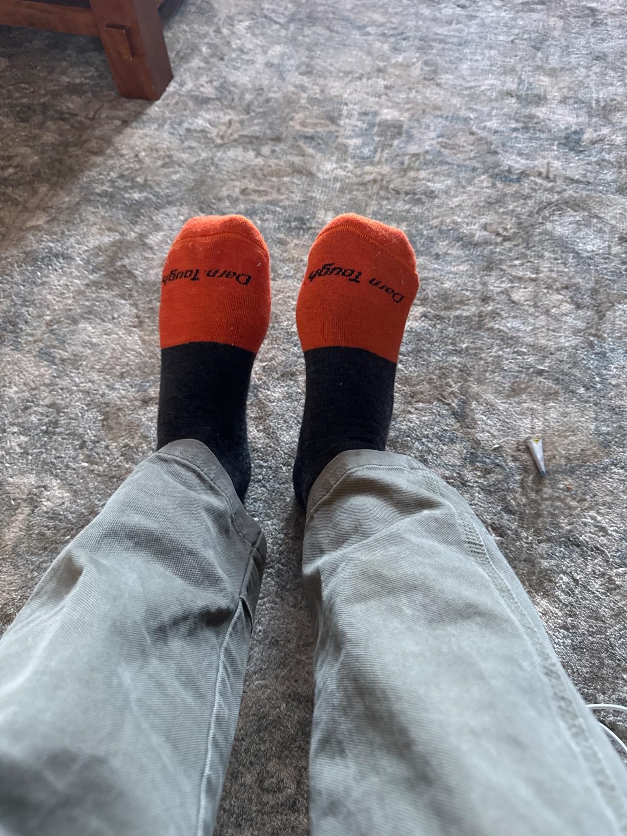Darn Tough Men's Steely Boot Midweight with Full Cushion Toe Box Work Sock (Style 2006) - customer photo 2