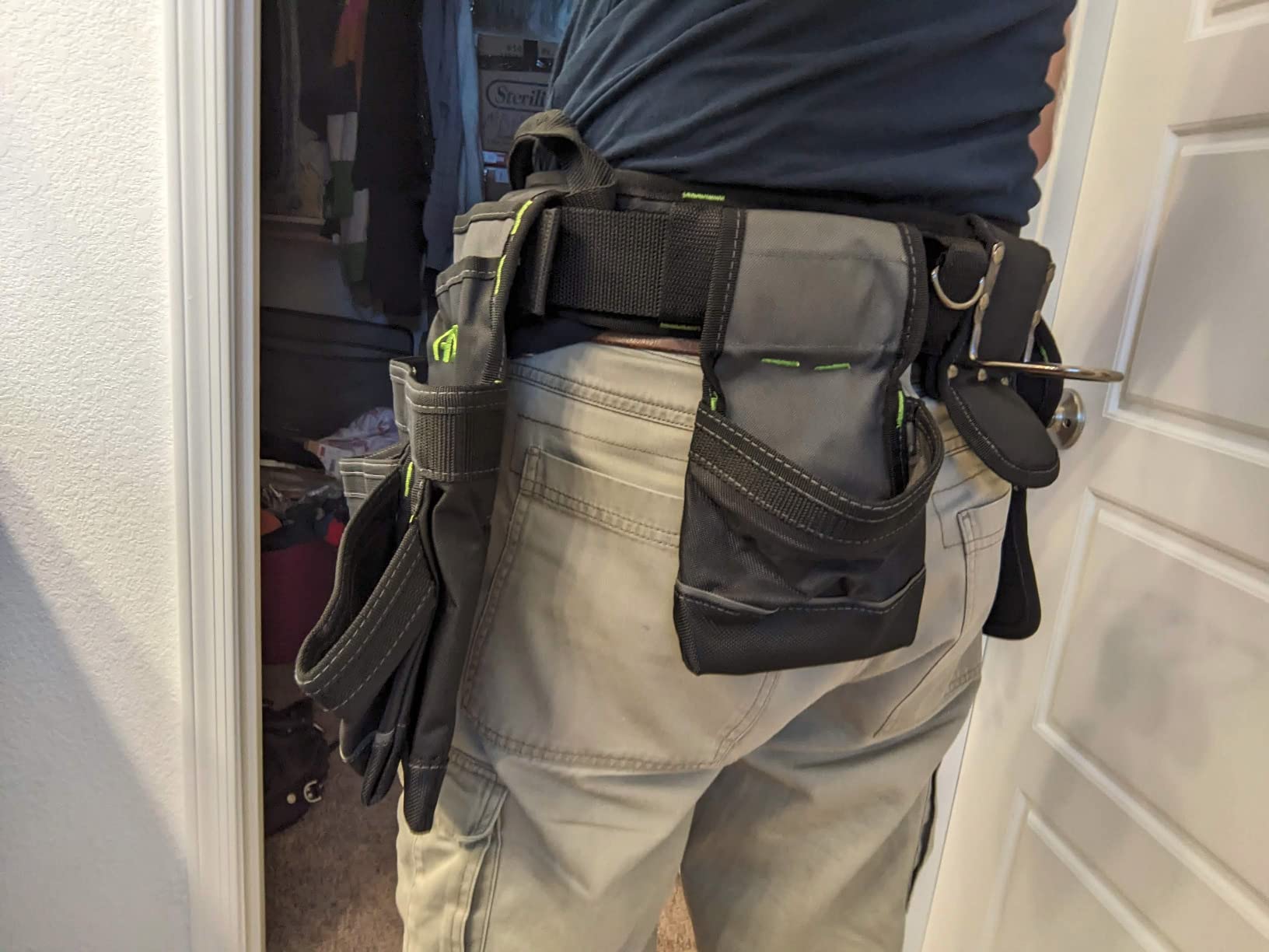 AWP Tool Belt Tool Rig, Durable Premium Utility Belt Organizer for Men & Women, Utility Work, Electrician, Mechanic customer photo 2