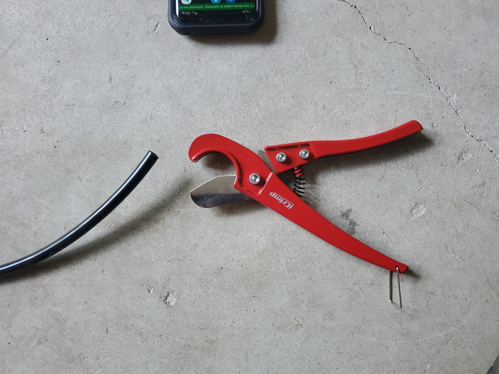 IWISS iCrimp PEX Pipe Cutters Tool for Cutting 1/8
