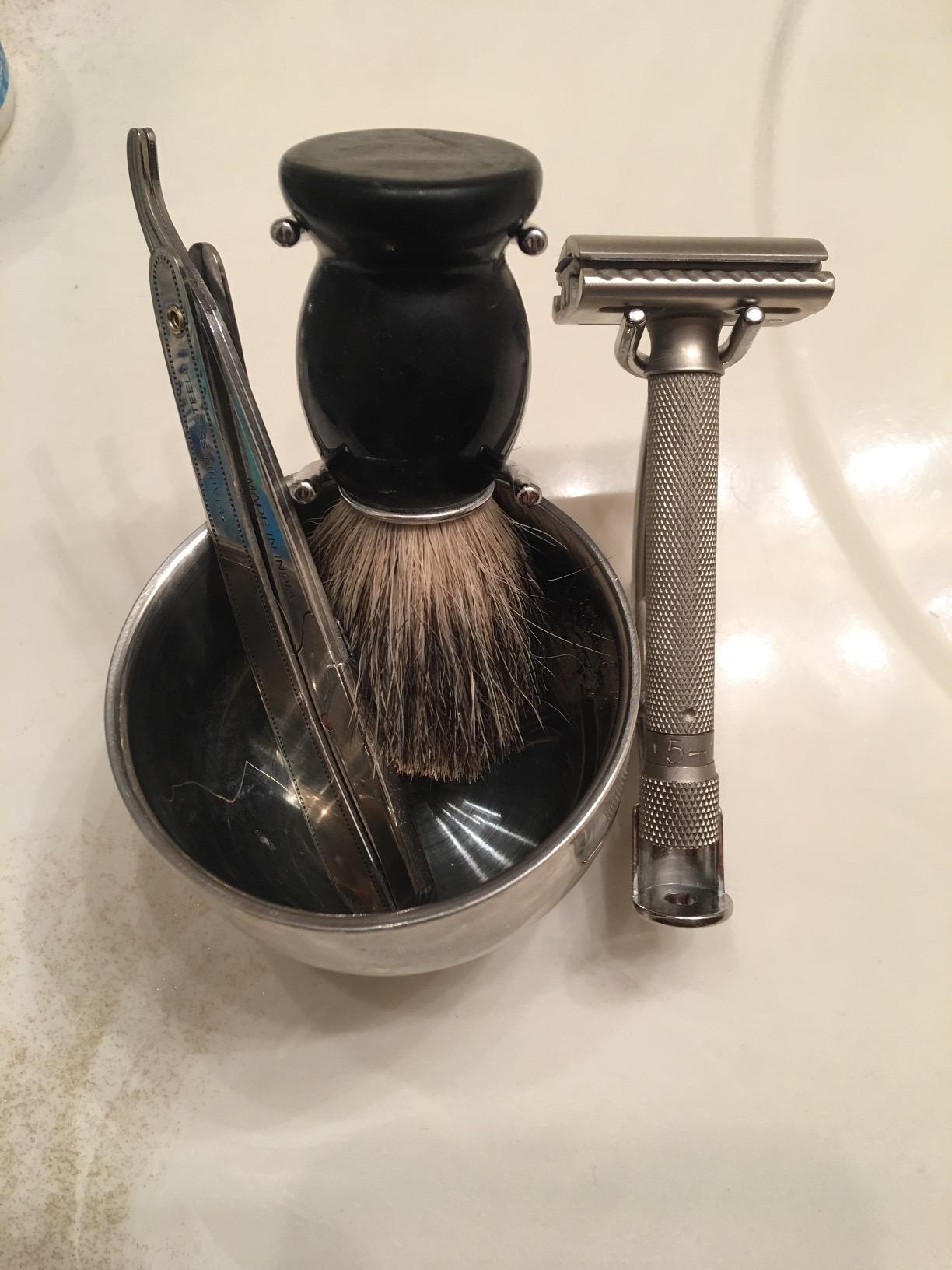 Parker SRX Straight Razor, All Stainless Steel Barber Razor, Heavy Duty customer photo 1