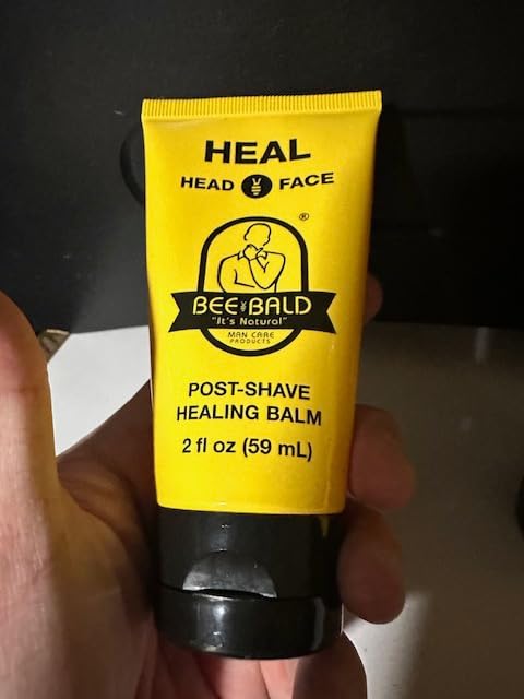 Bee Bald HEAL Aftershave for Men, Calm & Soothes, After Shave Balm, 2 fl oz customer photo 2