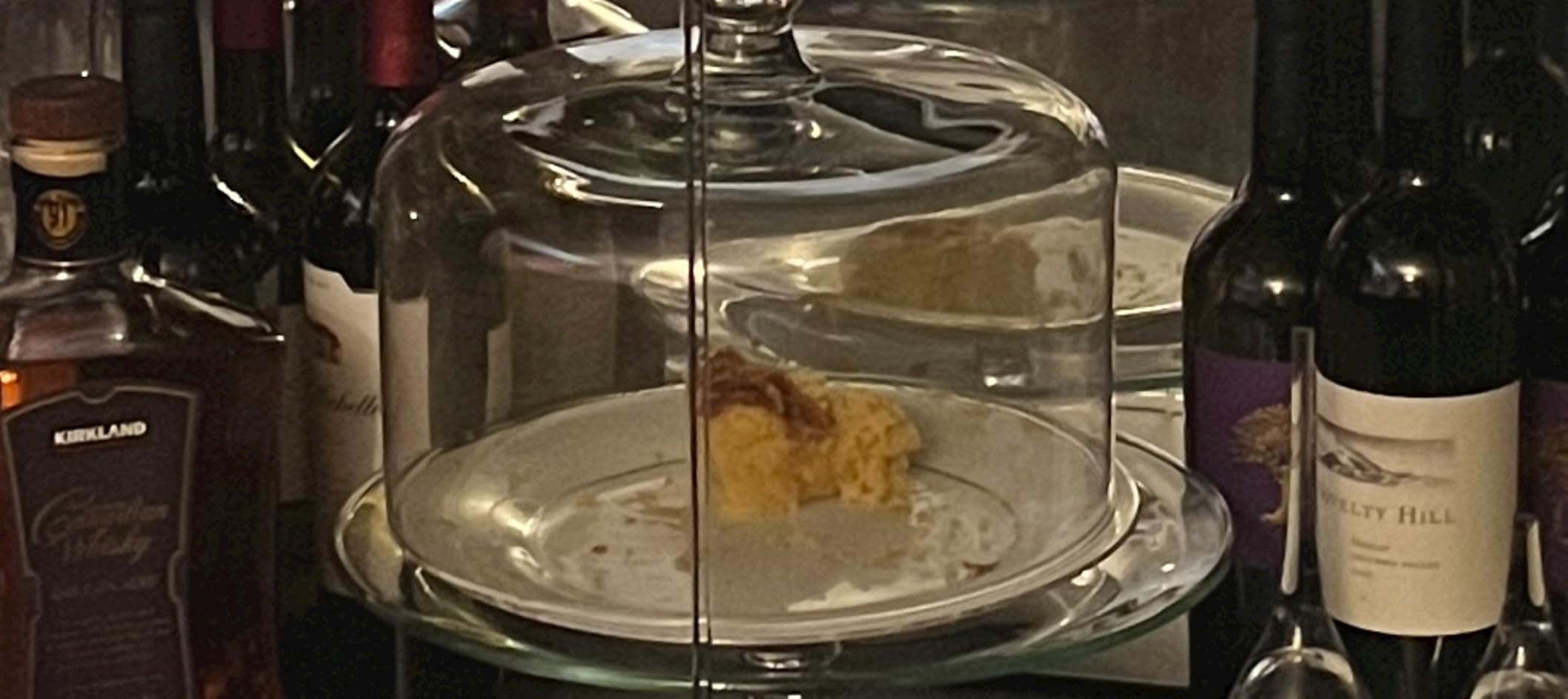 Libbey Selene Glass Cake Stand with Dome Lid, Footed Dessert Serving Dish customer photo 1