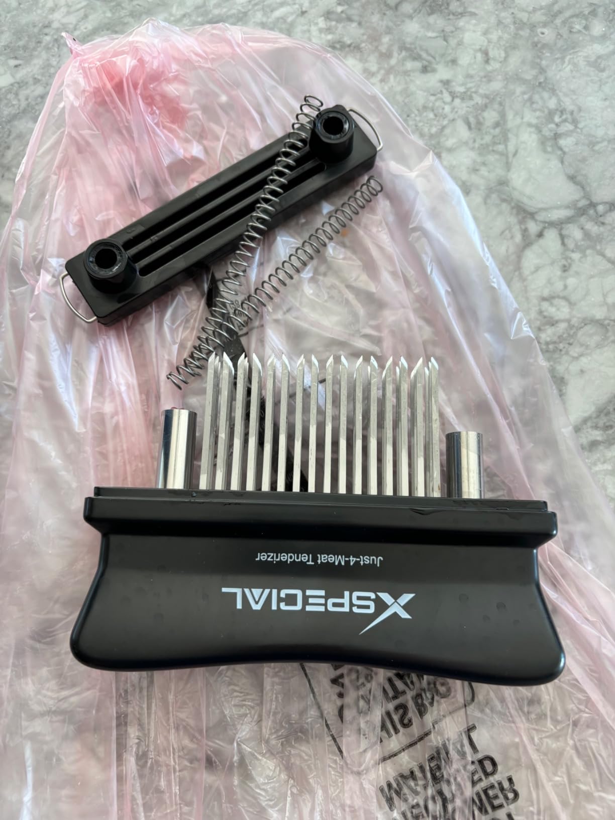 XSpecial 48-Blade Meat Tenderizer Tool – Stainless Steel, Detachable Design customer photo 2