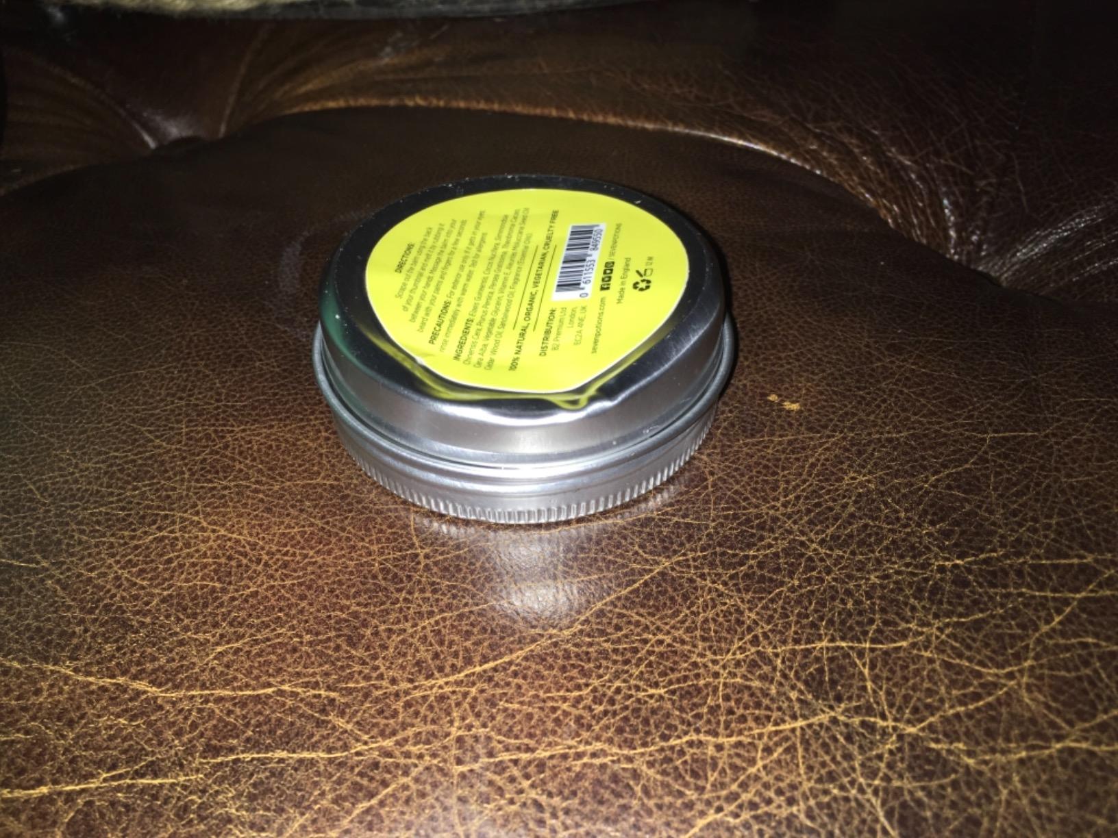 Seven Potions Beard Balm 2 oz. 100% Natural Softener with Jojoba Oil - Nourishes, Softens, Stops Itch, and Leaves Healthy Shiny Beard (Woodland Harmony) customer photo 1