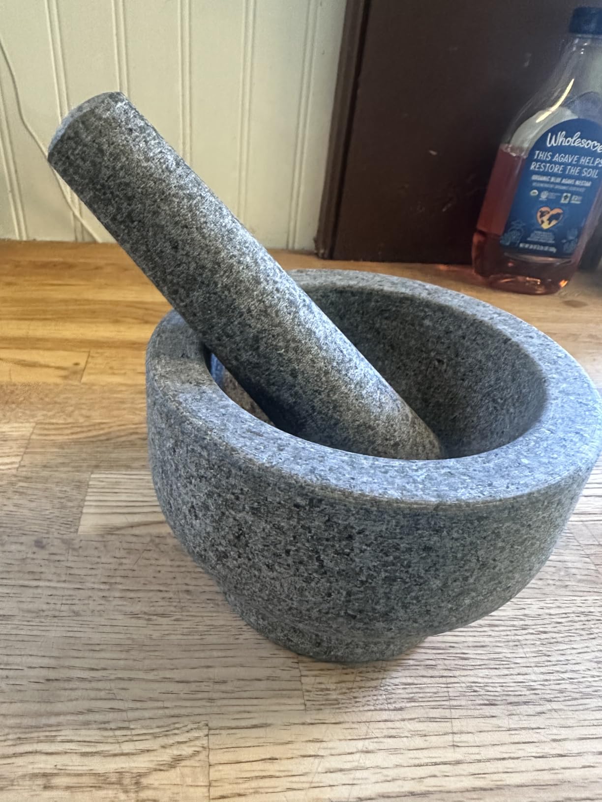 ChefSofi Mortar and Pestle Set (Gray, 2-Cups) customer photo 2