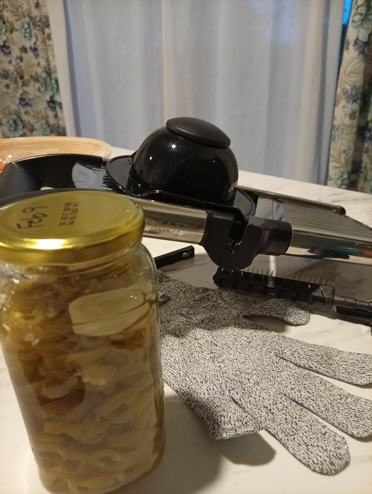 Gramercy Mandoline Slicer for Kitchen with 12 Slice Settings, Black Edition customer photo 1