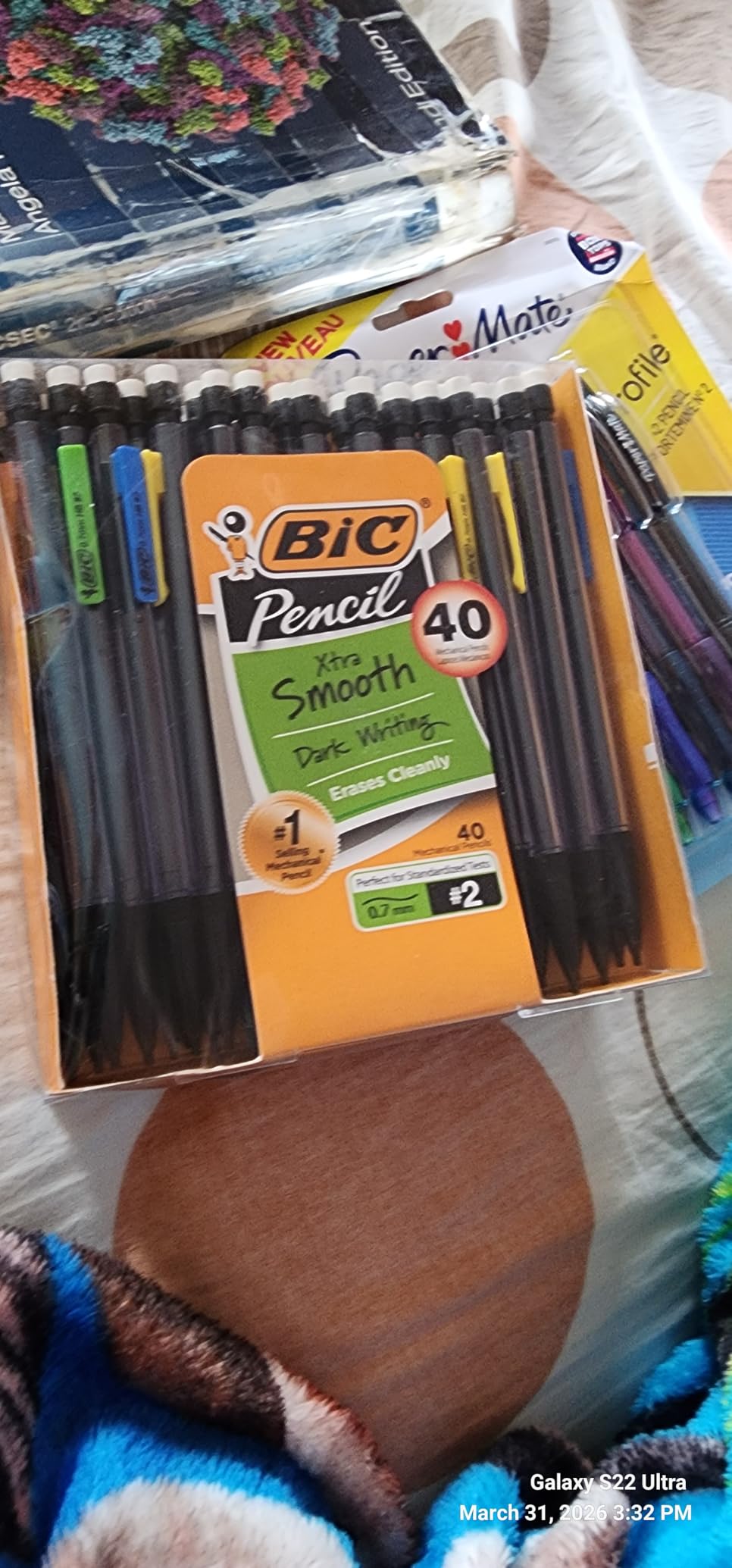 BIC Xtra Smooth Mechanical Pencil, 0.7 mm Medium Point, 40-Count Pack customer photo 1