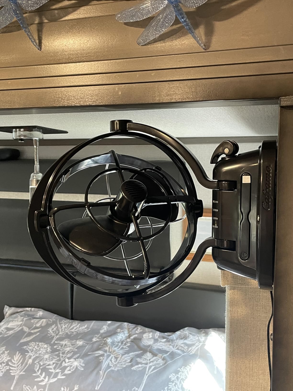 SEEKR Sirocco II Fan by Caframo - 12V/24V Auto-Sensing DC, Omnidirectional Low-Power Draw Fan for Boats and RVs customer photo 1