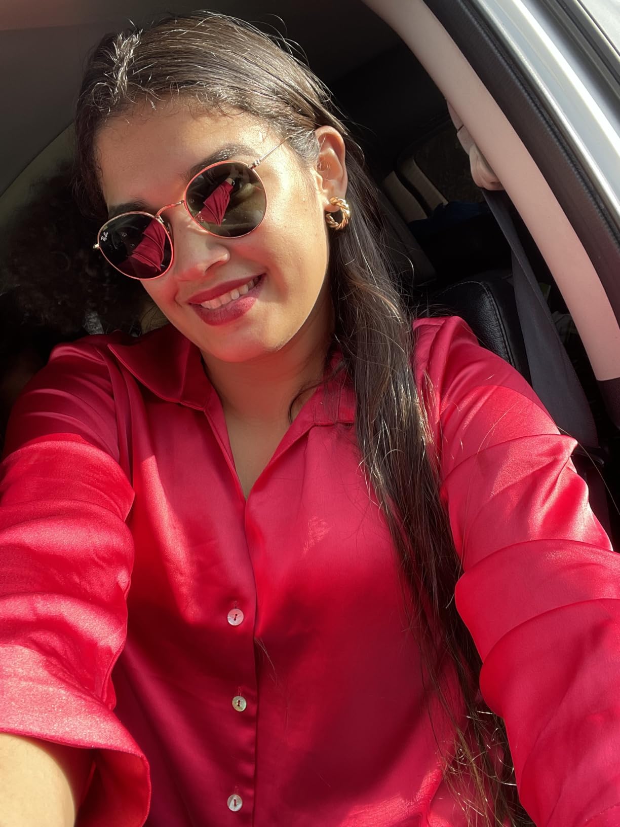 Ray-Ban RB3447 Round Metal Evolve Photochromic Sunglasses customer photo 1