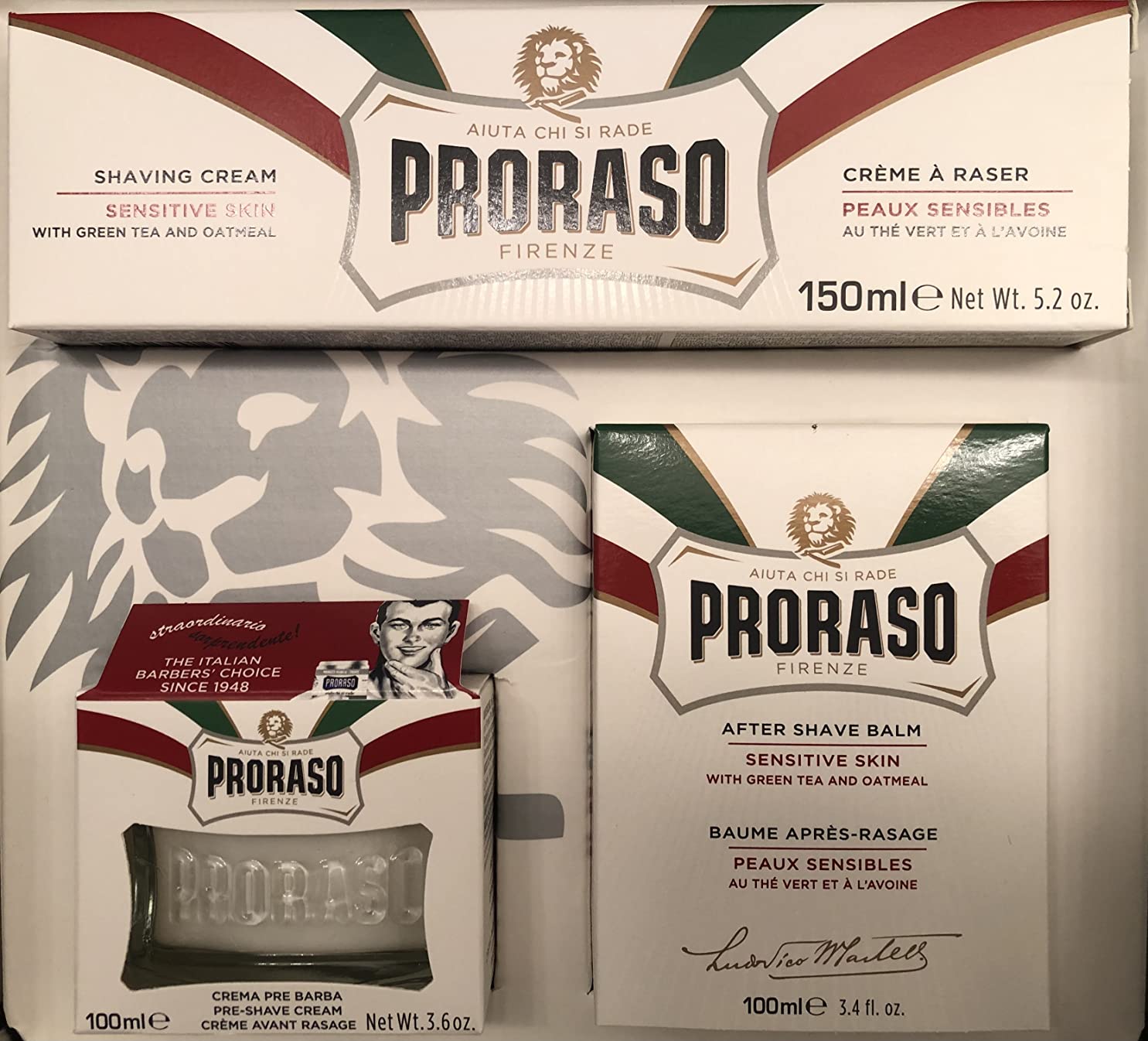 Proraso Shaving Kit - Vintage Toccasana Tin for Sensitive Skin customer photo 1